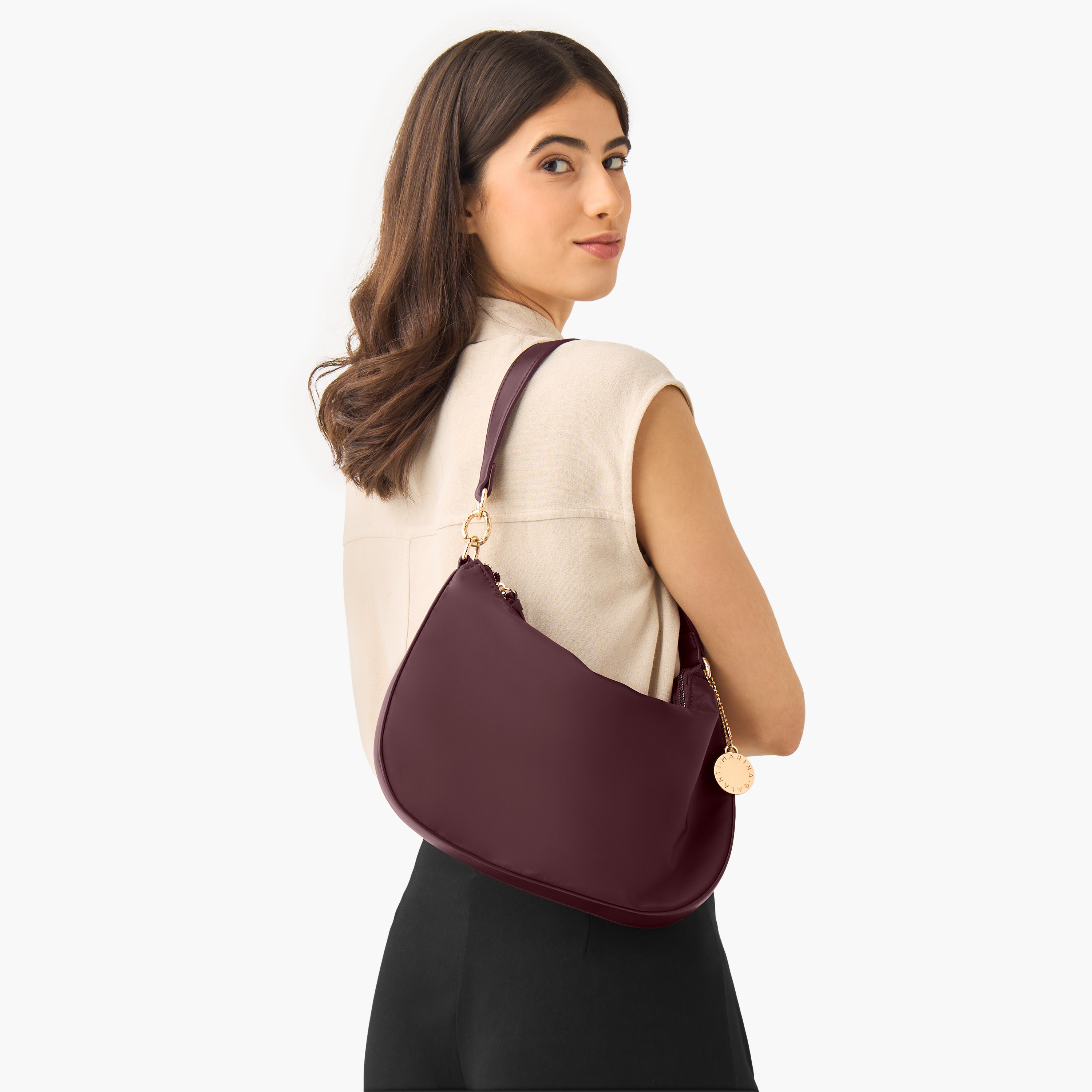 شنطة باجيت سادة بسحاب إغلاق من مارينا جالانتي-women-bagsandwallets-handbags-image-8
