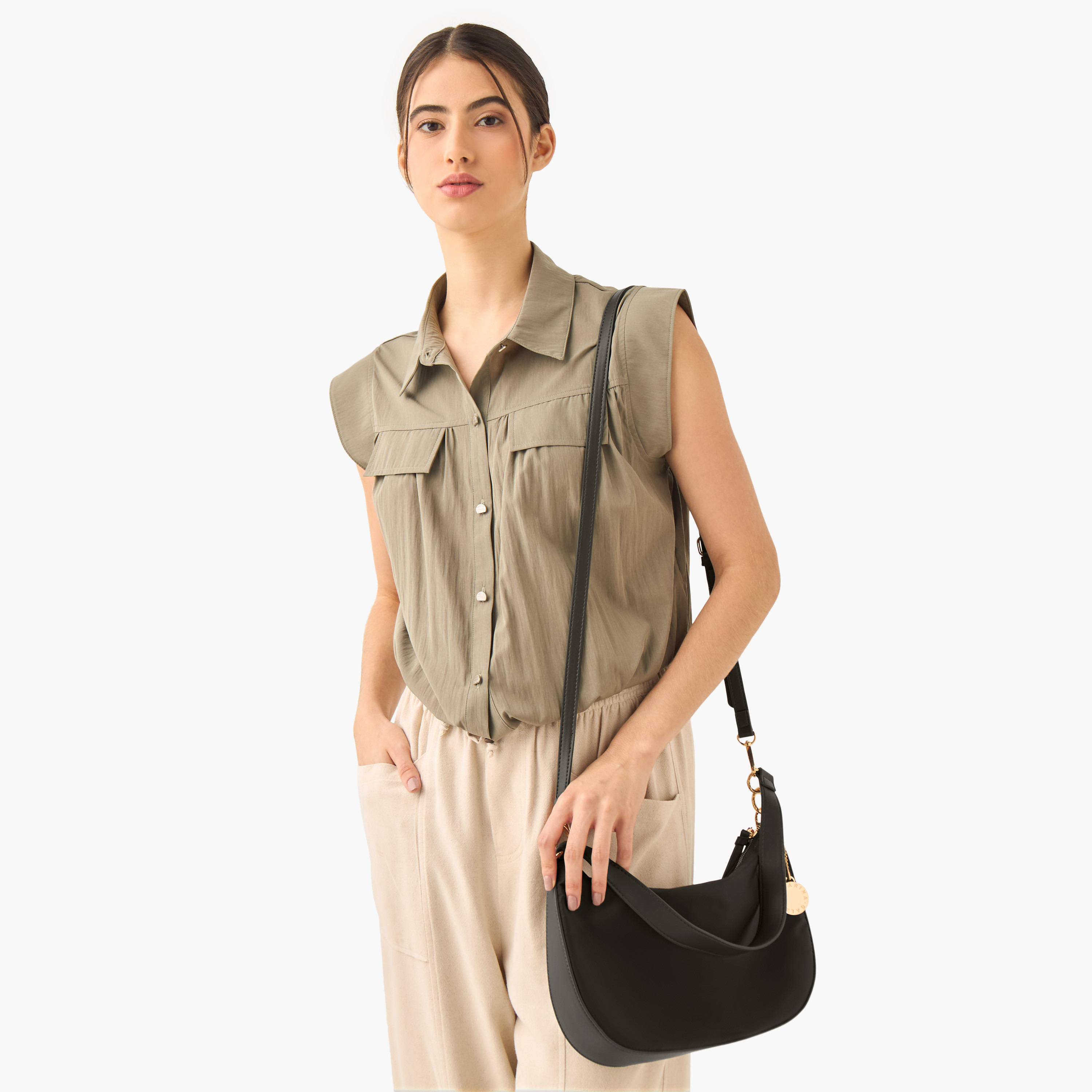 شنطة باجيت بارزة الملمس بحزام قابل للفصل من مارينا جالانتي-women-bagsandwallets-handbags-image-2