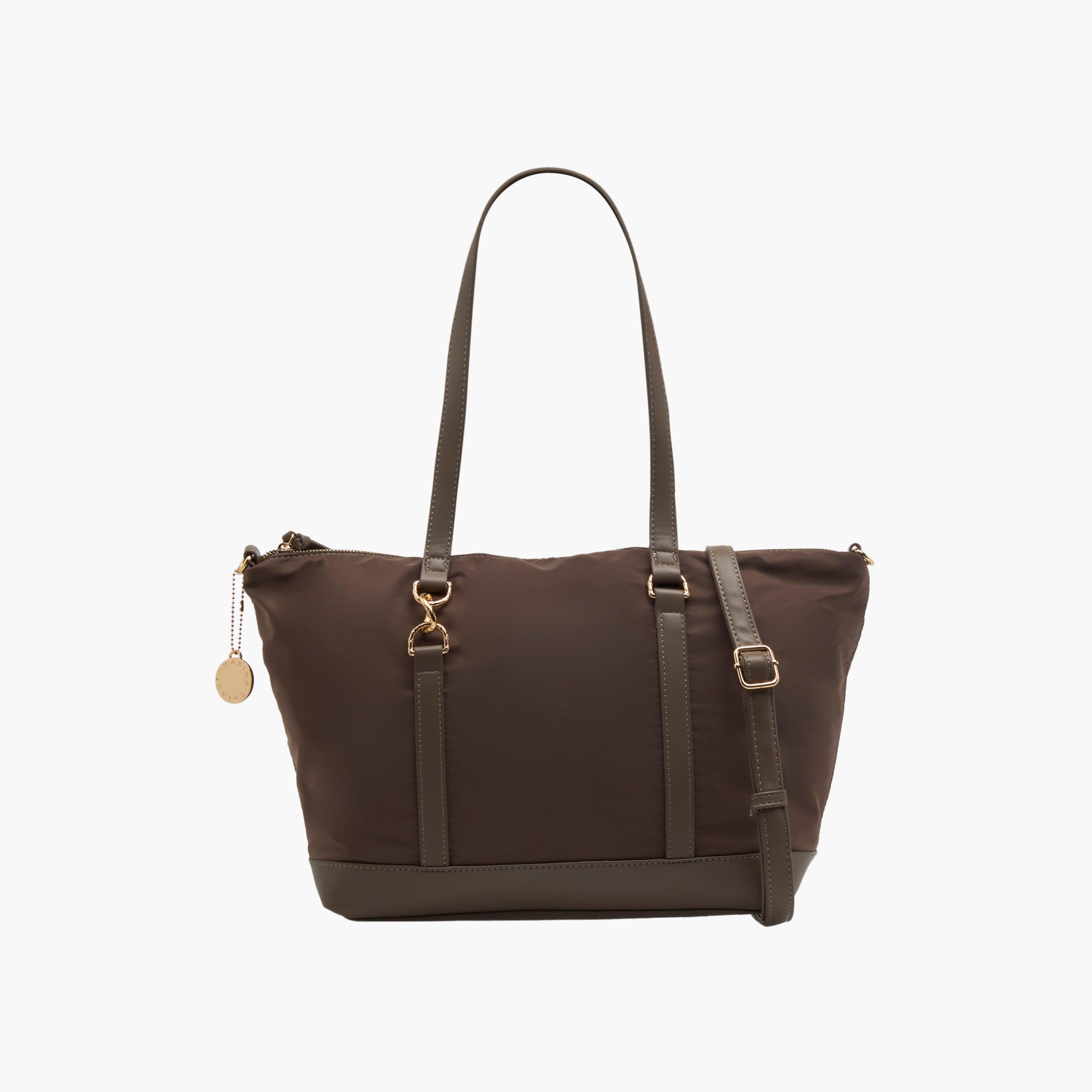 شنطة تسويق بارزة الملمس بحزام قابل للفصل من مارينا جالانتي-women-bagsandwallets-handbags-image-1