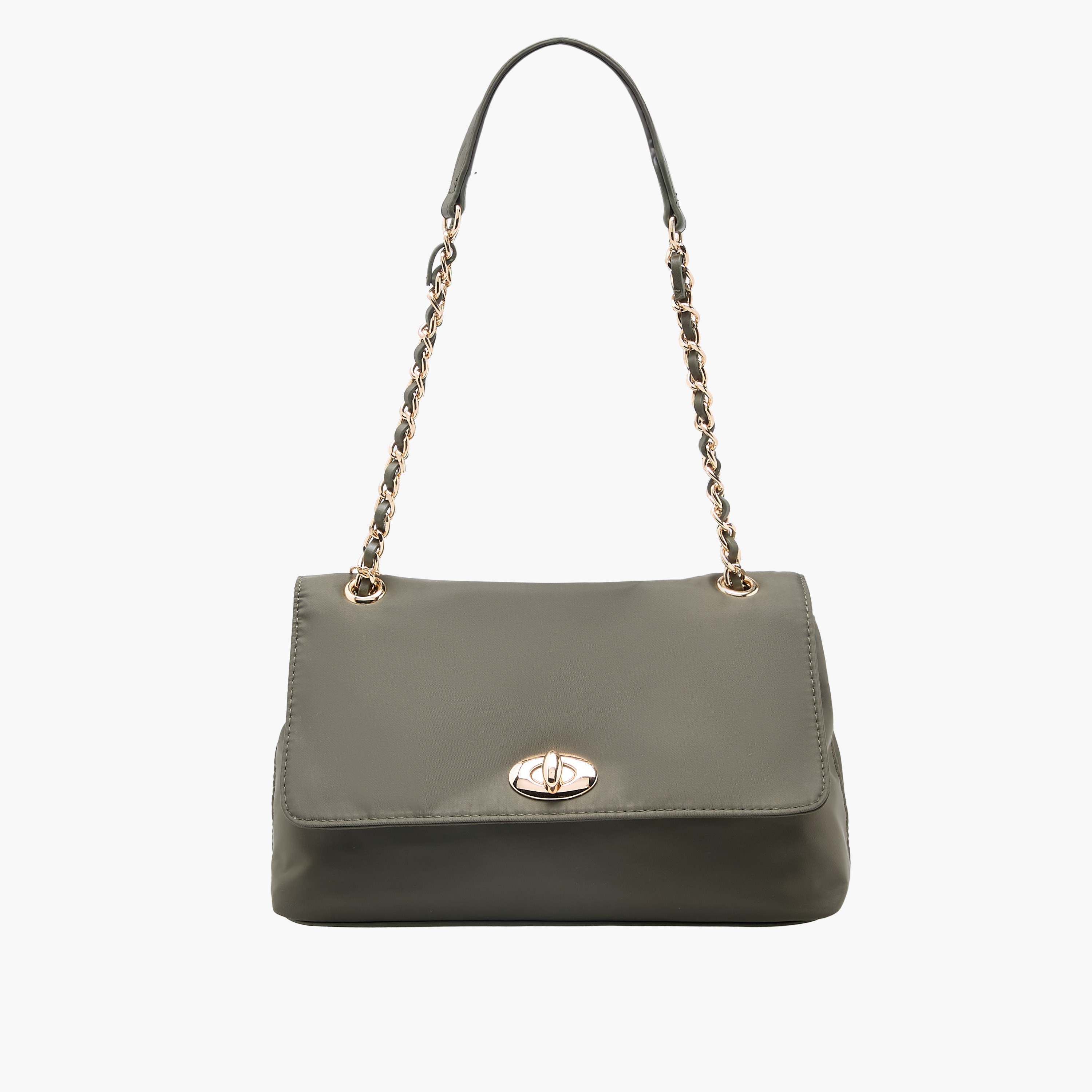 Marina Galanti Textured Crossbody Bag with Chain Strap-women-bagsandwallets-handbags-image-1