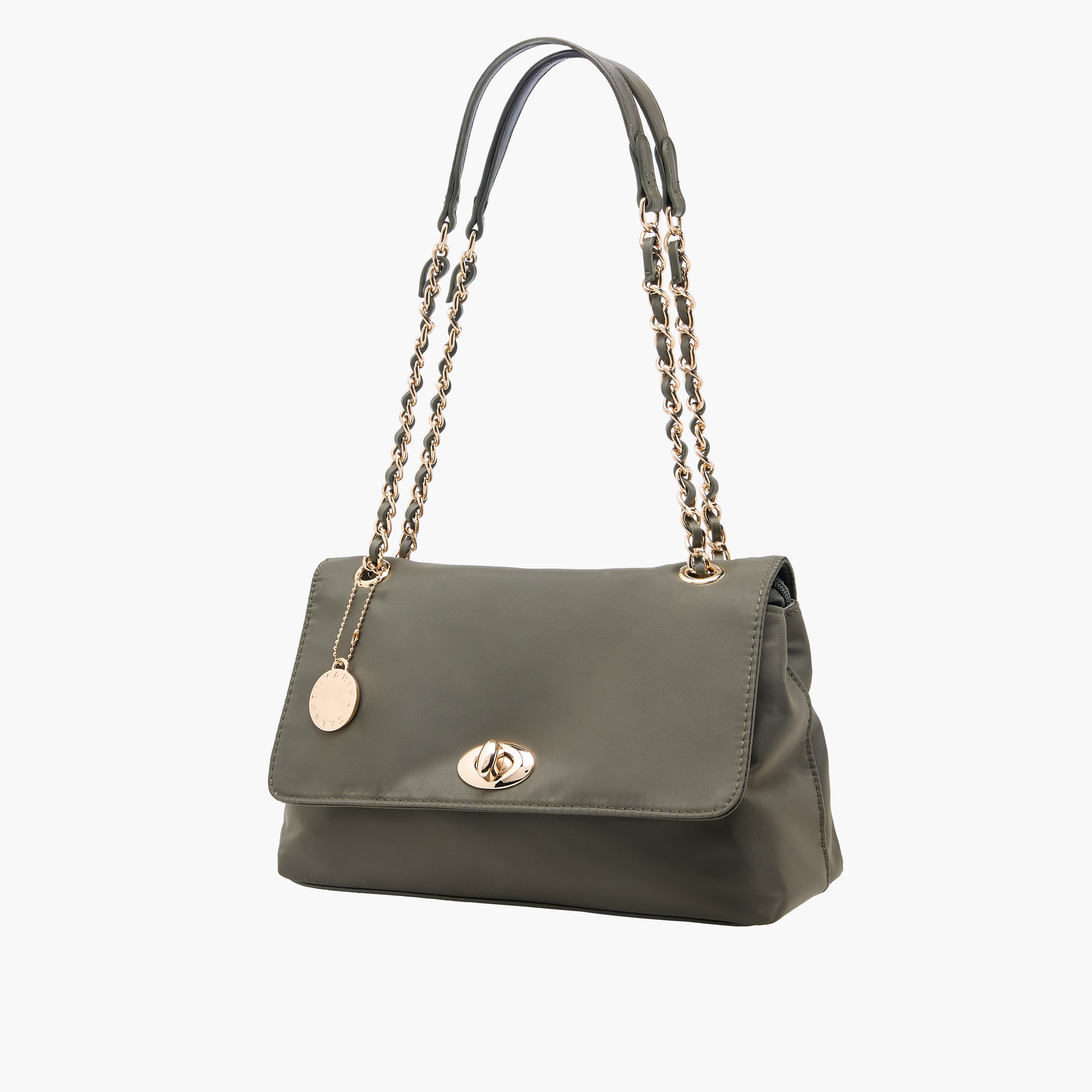 Marina Galanti Textured Crossbody Bag with Chain Strap-women-bagsandwallets-handbags-image-3
