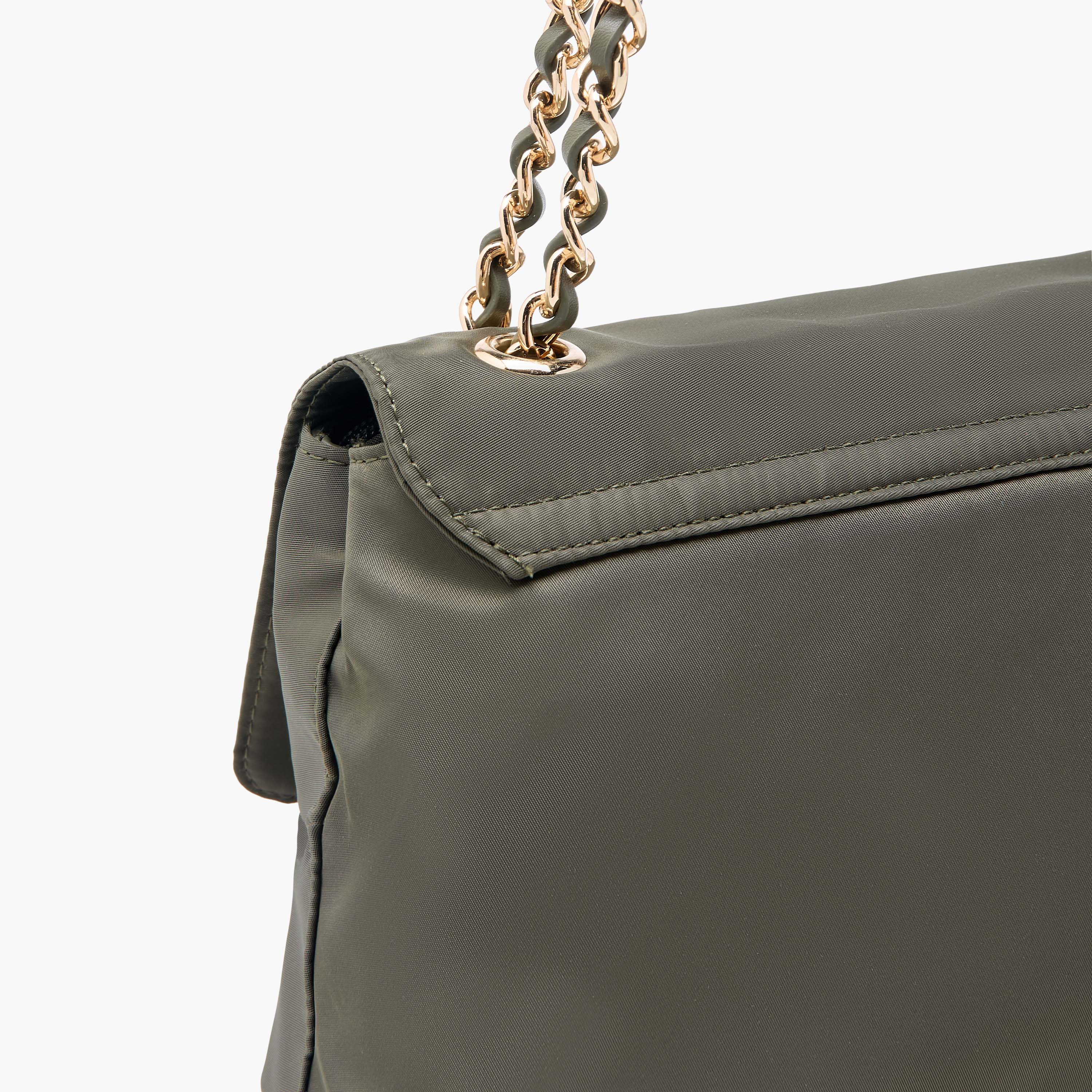 Marina Galanti Textured Crossbody Bag with Chain Strap-women-bagsandwallets-handbags-image-6