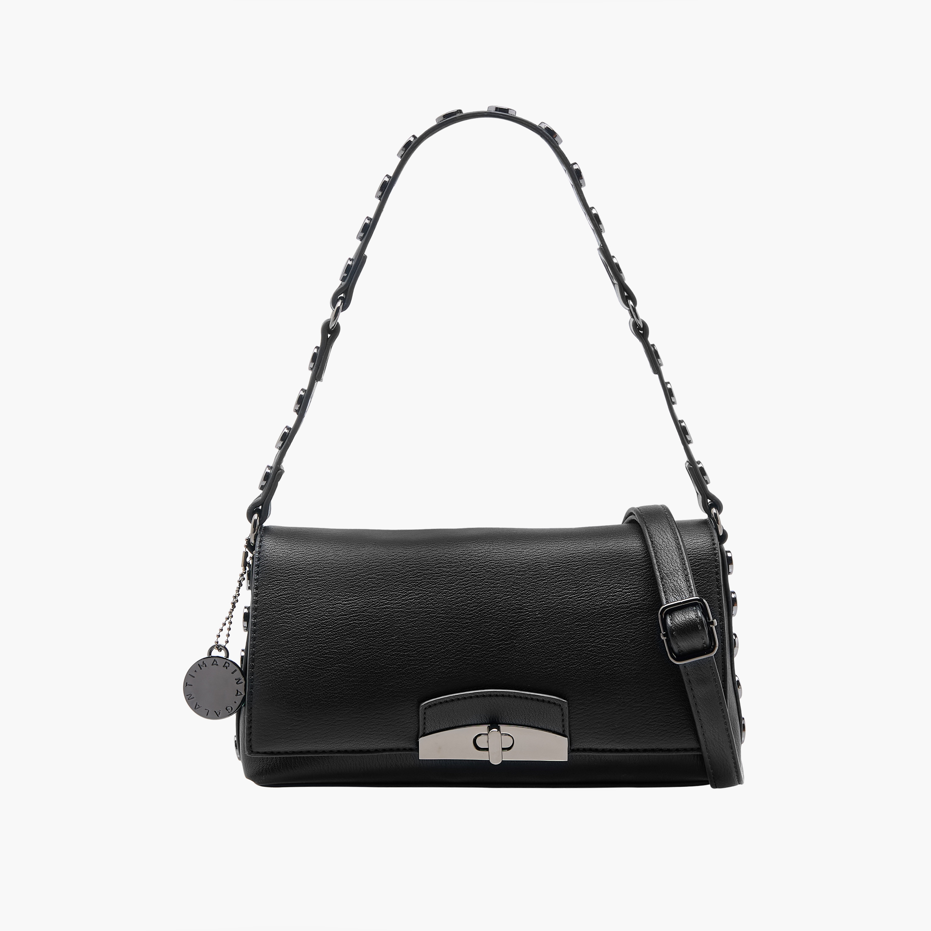 شنطة كروس بودي مرصعة بحزام قابل للفصل من مارينا جالانتي-women-bagsandwallets-handbags-image-1