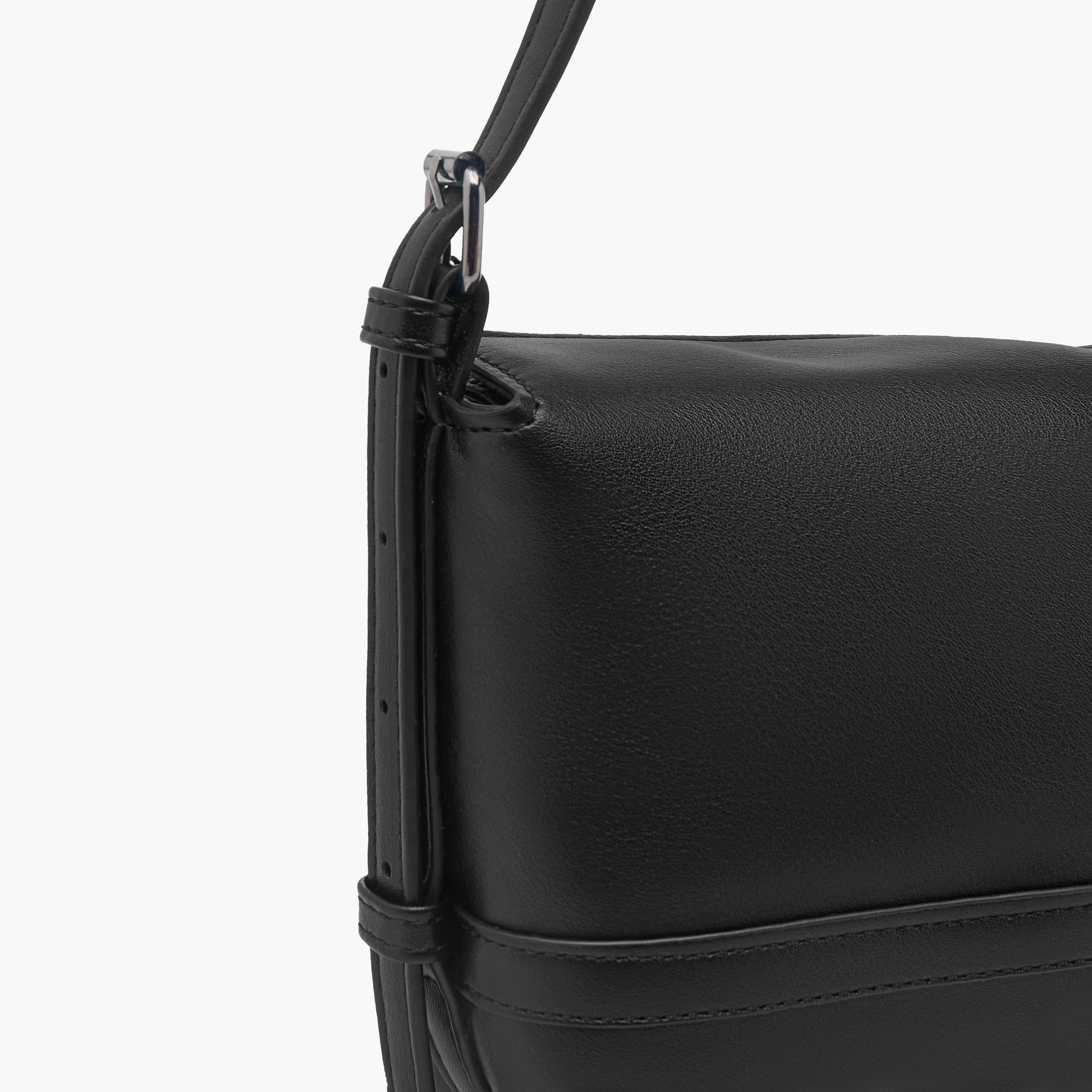 Marina Galanti Buckle Detail Shoulder Bag with Adjustable Strap-women-bagsandwallets-handbags-image-6