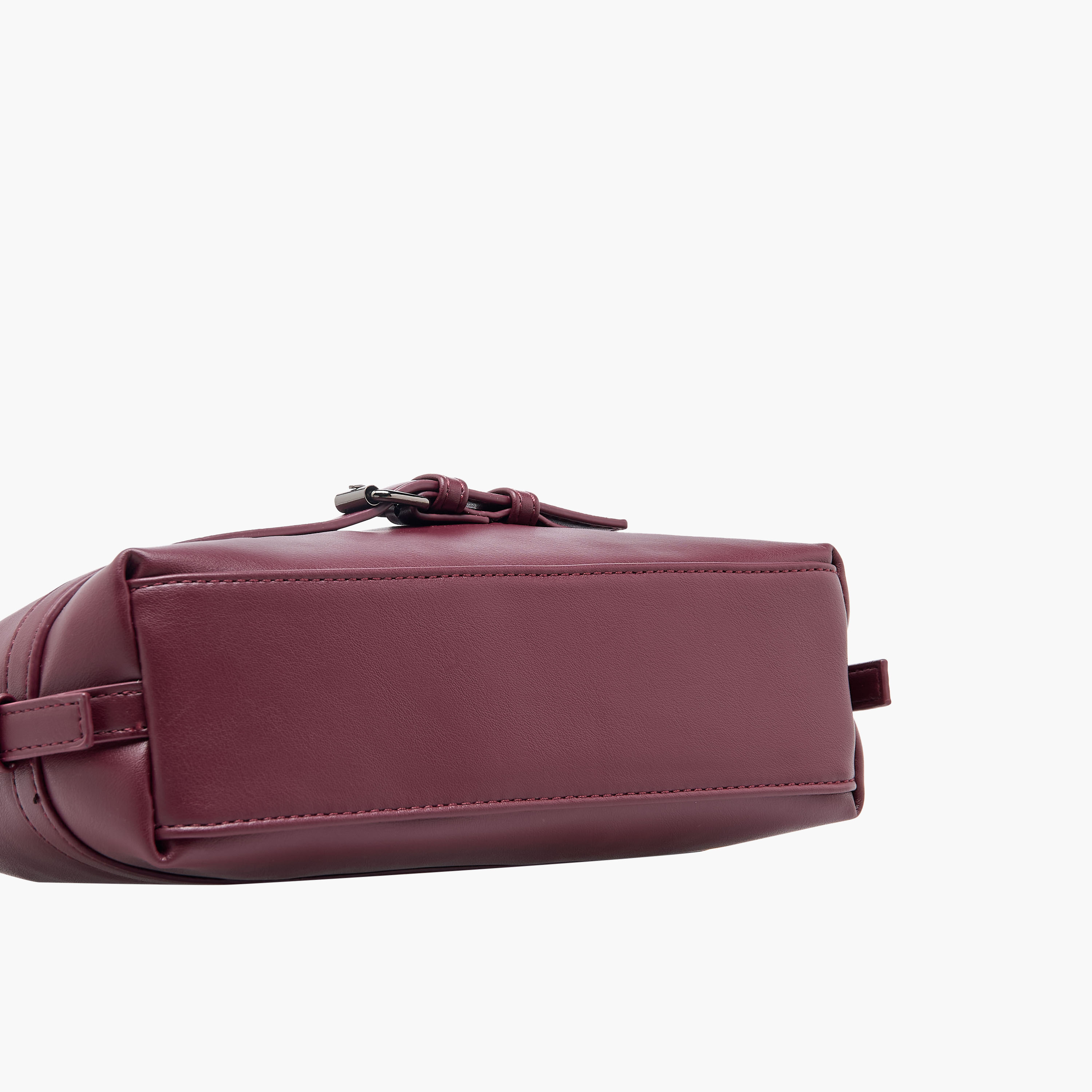 Marina Galanti Buckle Detail Shoulder Bag with Adjustable Strap-women-bagsandwallets-handbags-image-7