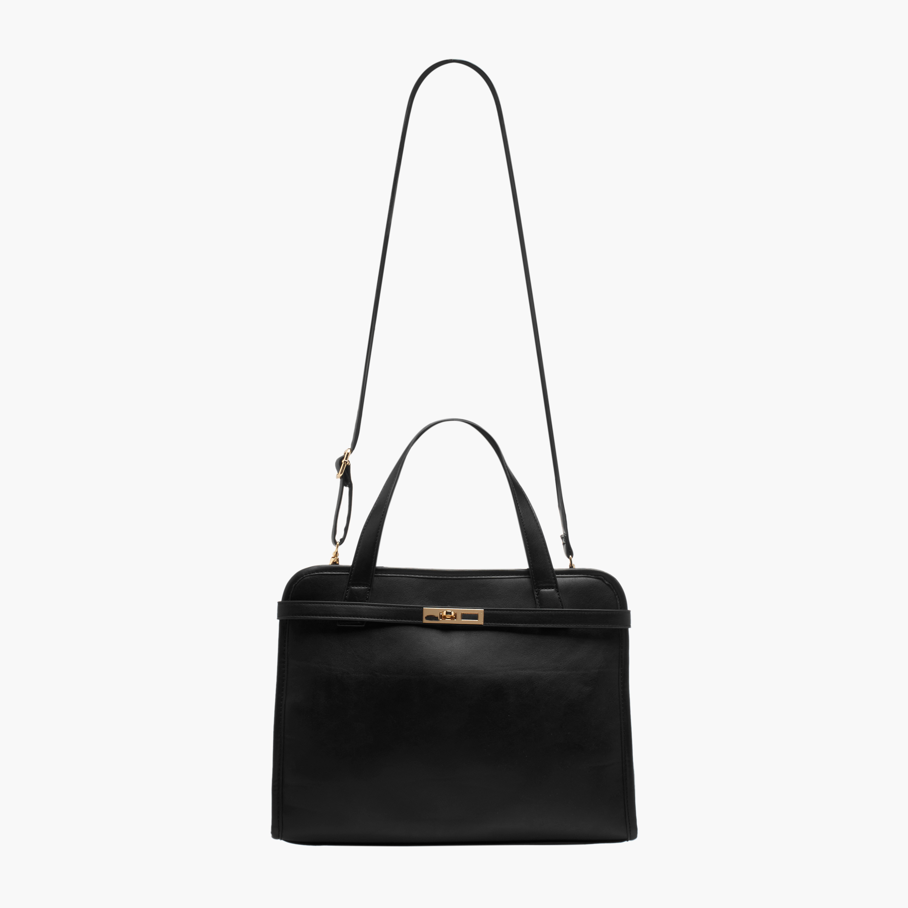 Marina Galanti Textured Tote Bag with Double Handle-women-bagsandwallets-handbags-image-3