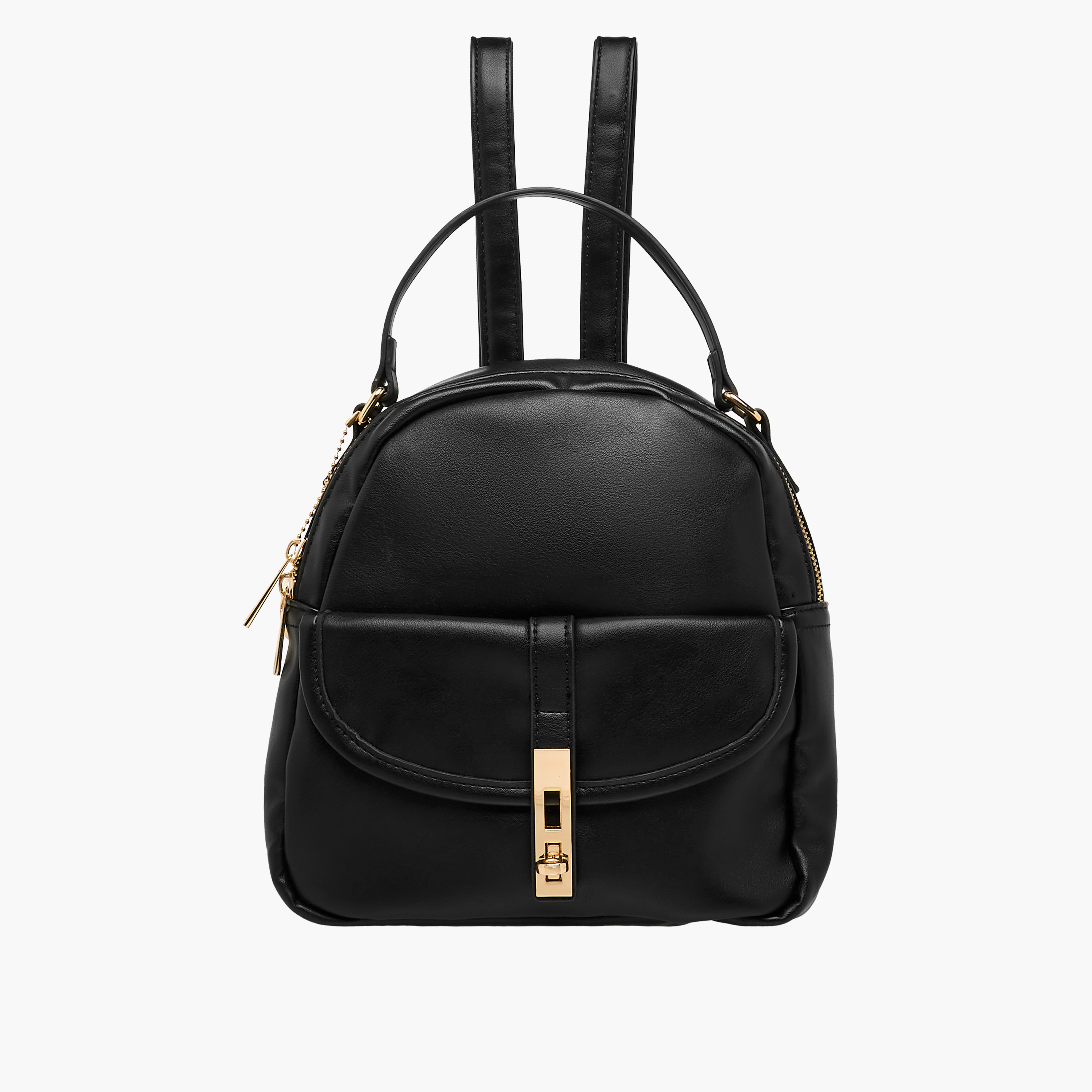 Marina Galanti Solid Backpack with Adjustable Straps-women-bagsandwallets-backpacks-image-1