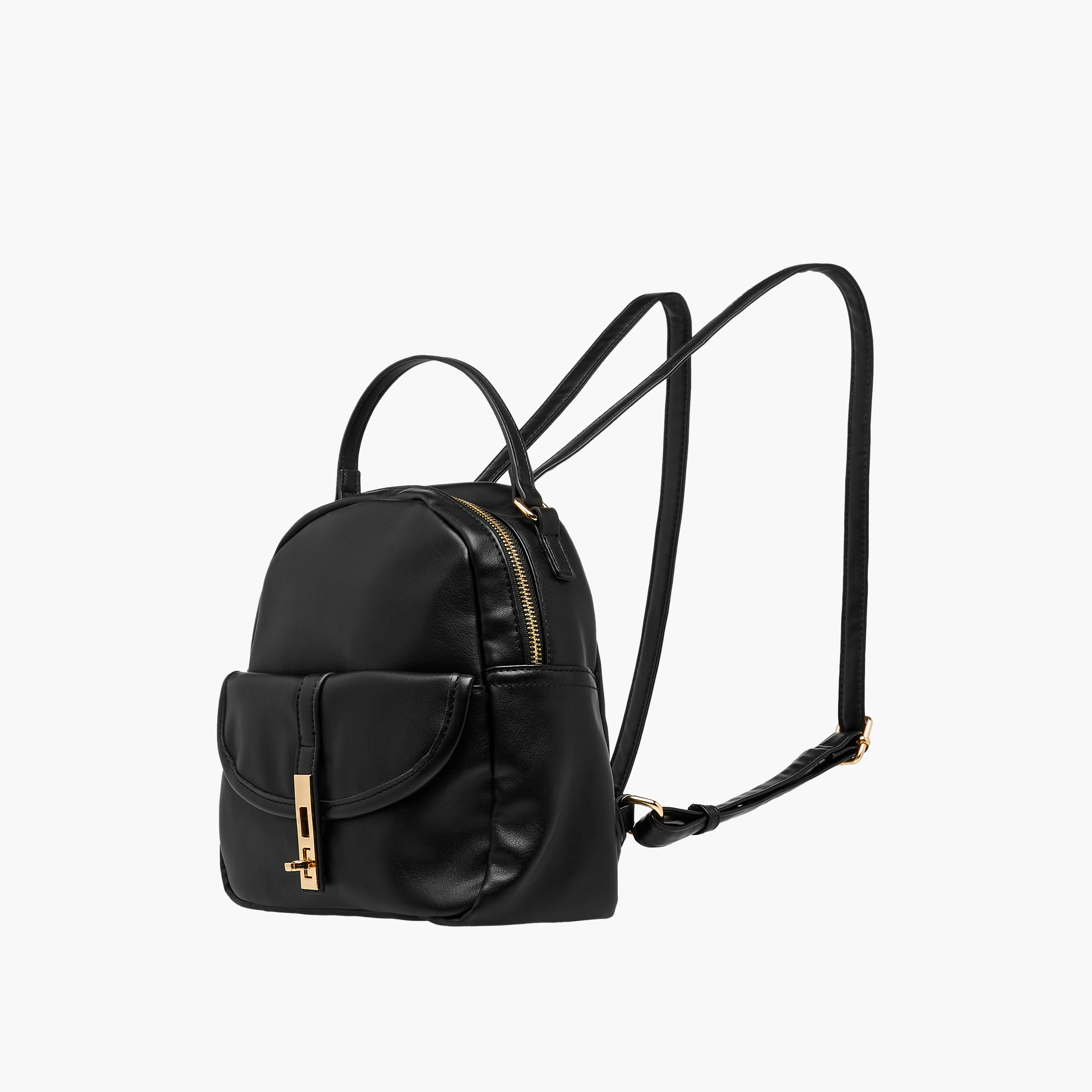 Marina Galanti Solid Backpack with Adjustable Straps-women-bagsandwallets-backpacks-image-3