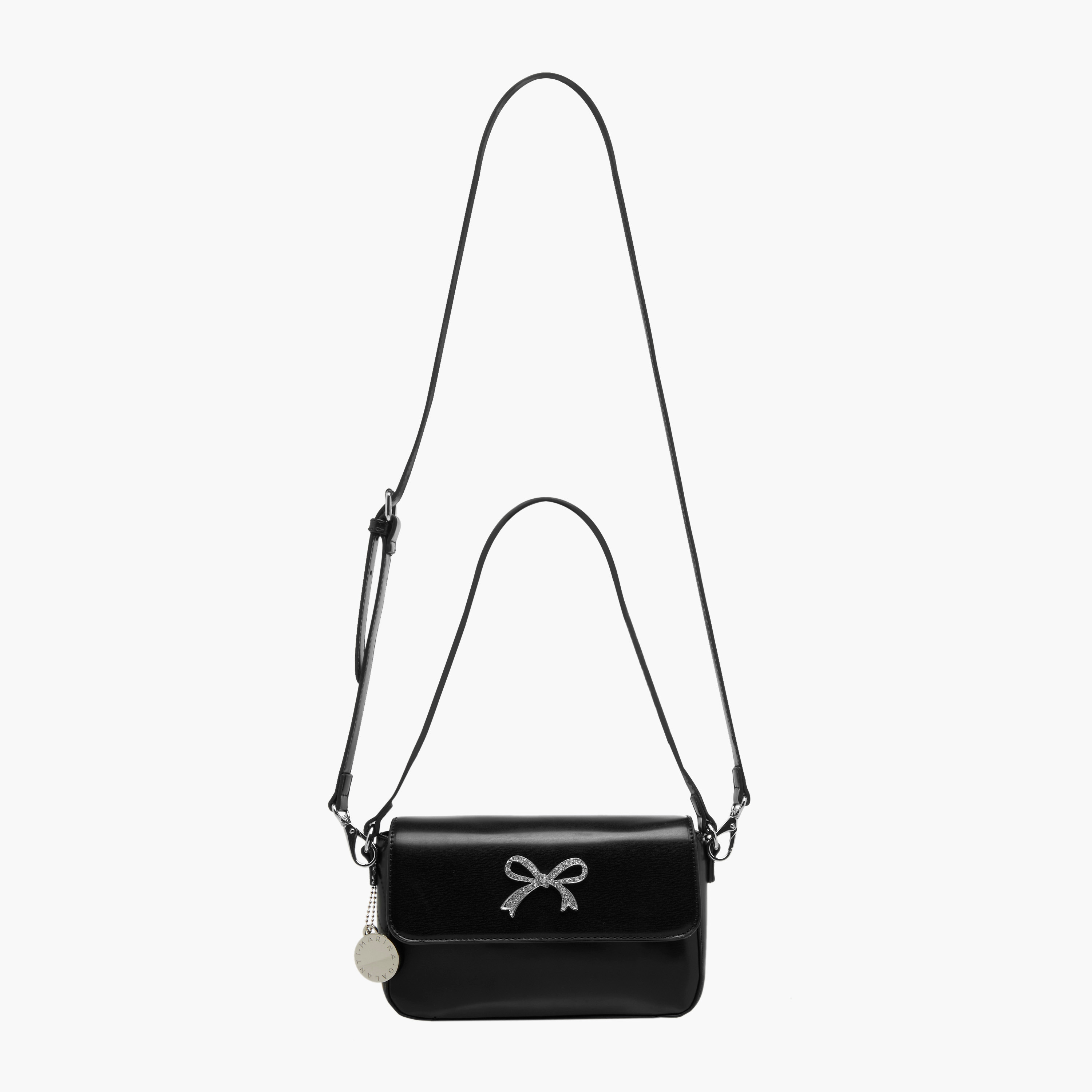 Marina Galanti Embellished Bow Detail Crossbody Bag with Detachable Strap-women-bagsandwallets-handbags-image-3