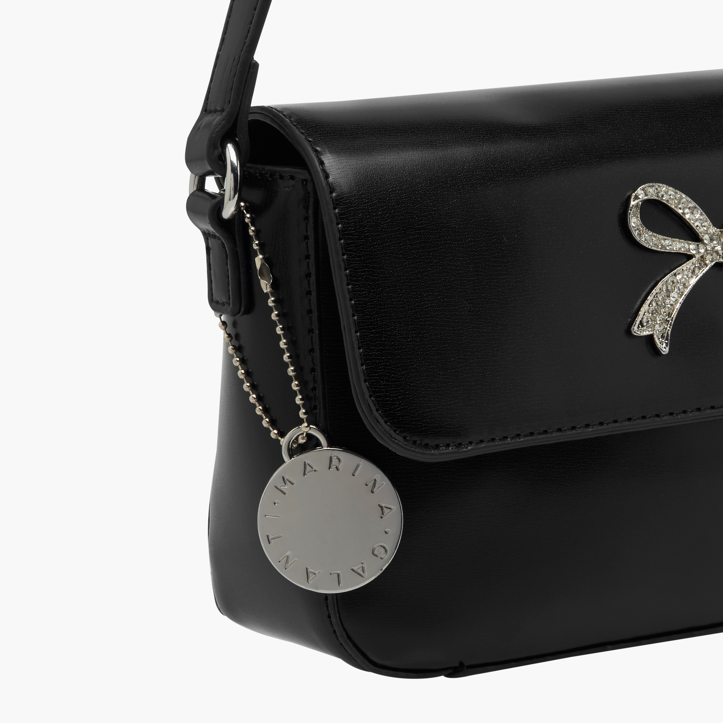 Marina Galanti Embellished Bow Detail Crossbody Bag with Detachable Strap-women-bagsandwallets-handbags-image-6
