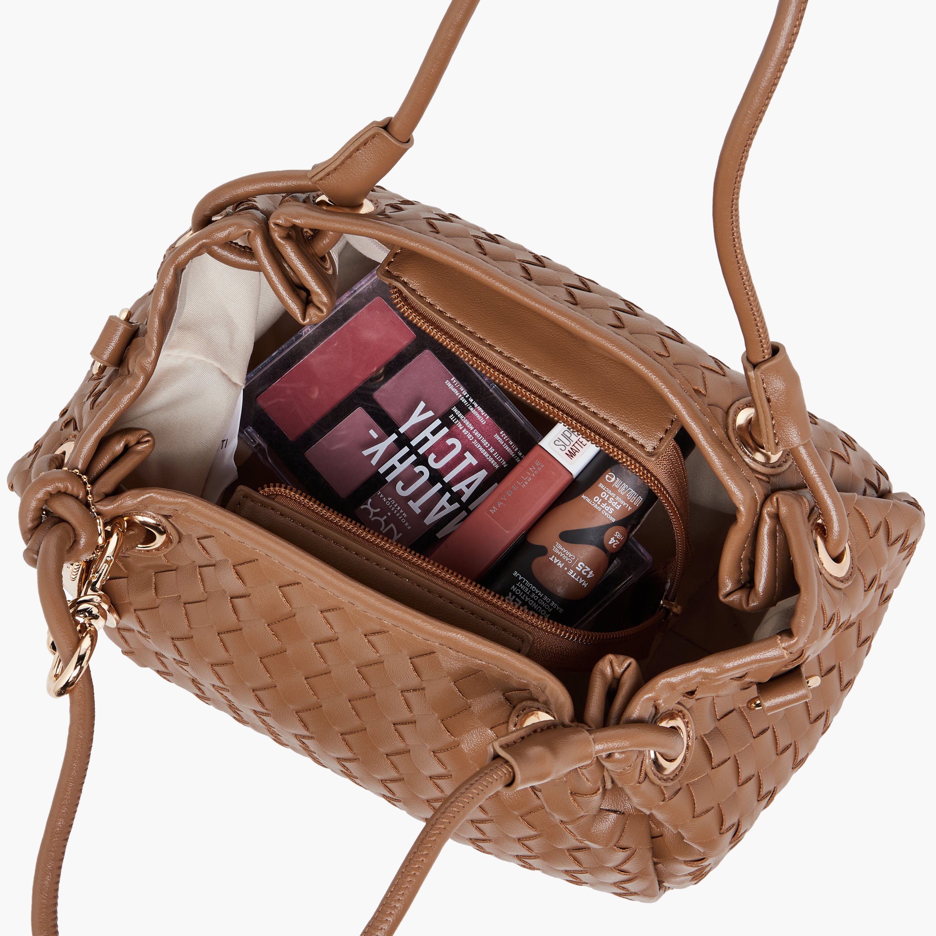 Marina Galanti Weave Textured Tote Bag with Detachable Strap-women-bagsandwallets-handbags-image-9