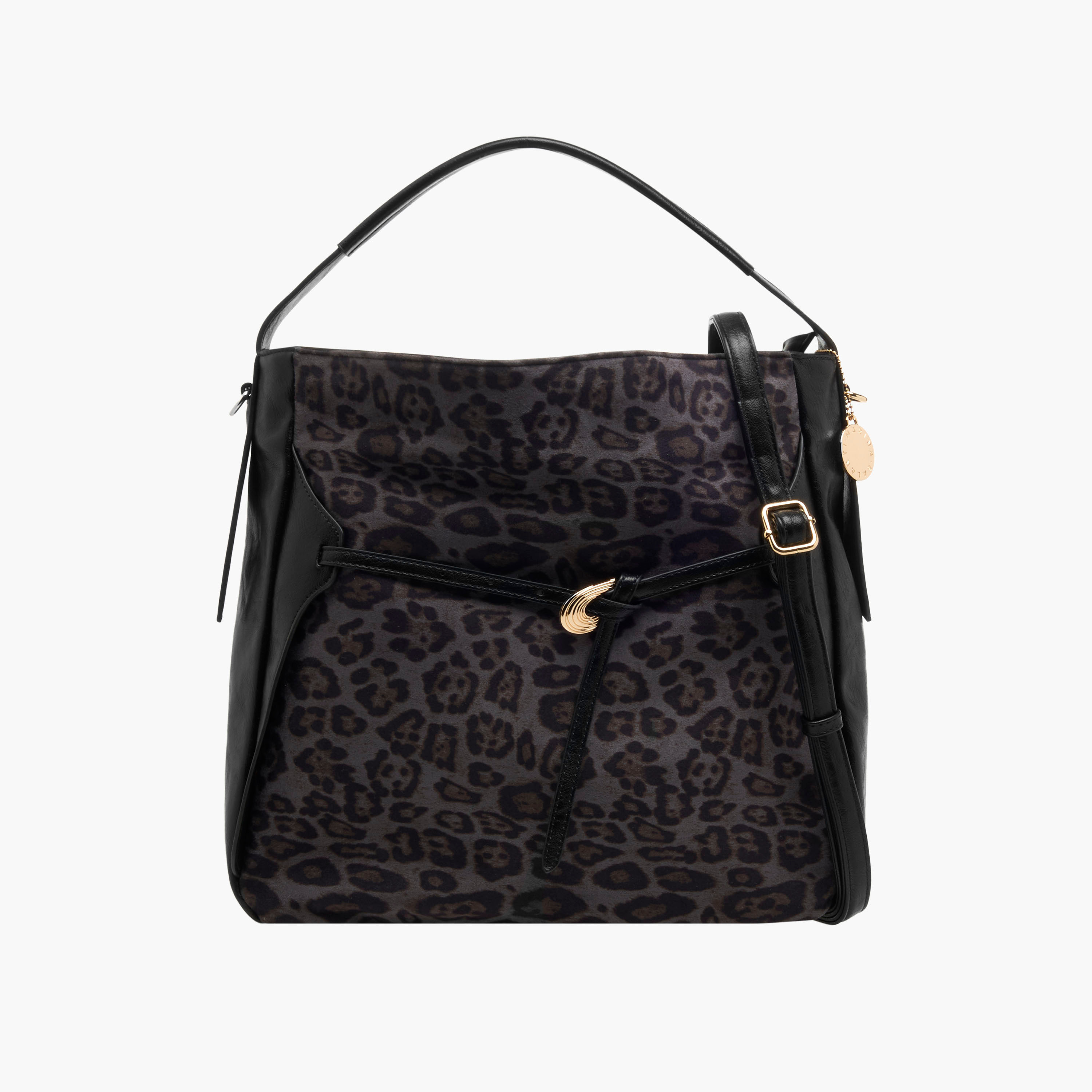 Marina Galanti Animal Textured Tote Bag with Detachable Strap-women-bagsandwallets-handbags-image-3