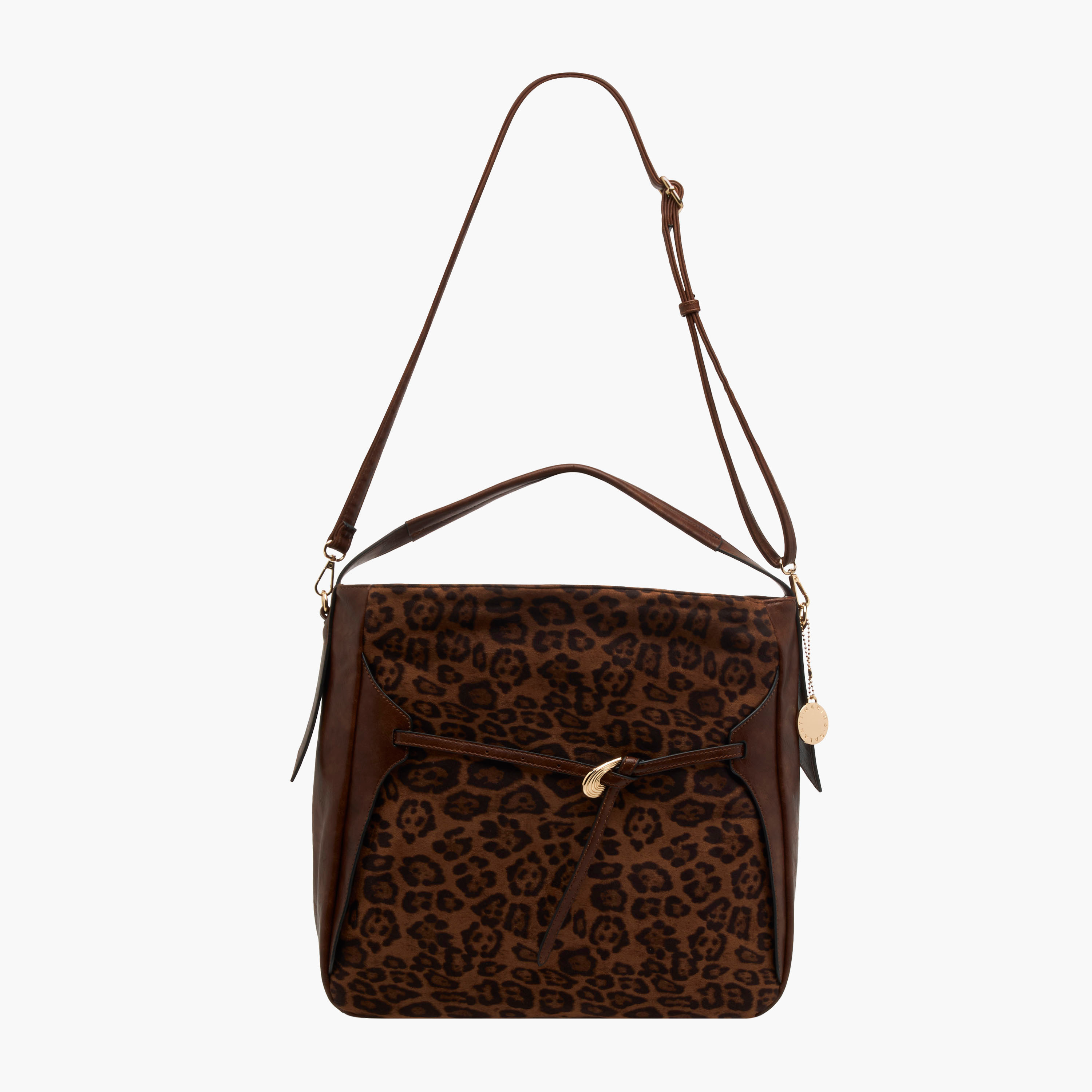 شنطة توتي بملمس جلد حيوانات وحزام قابل للفصل من مارينا جالانتي-women-bagsandwallets-handbags-image-3