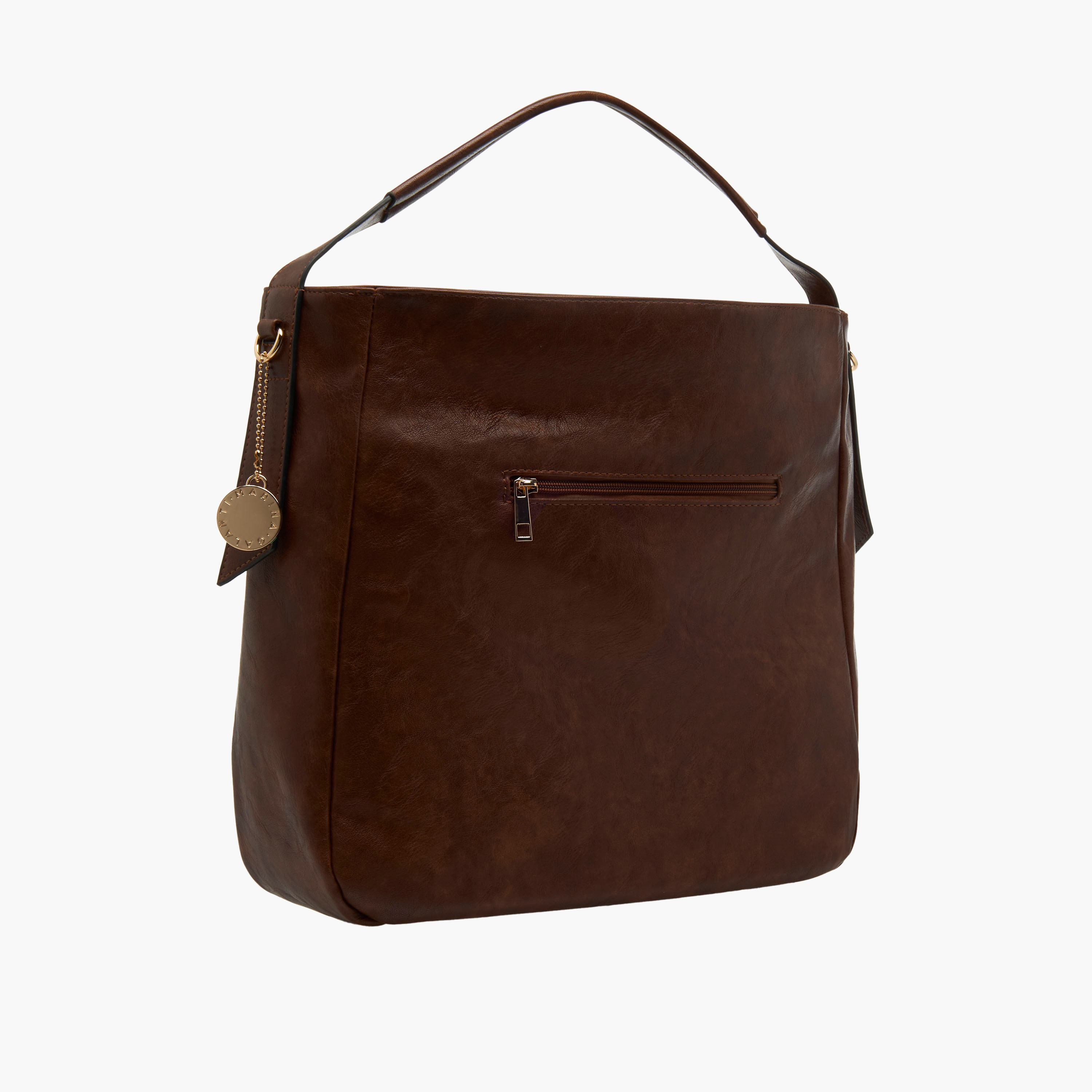 شنطة توتي بملمس جلد حيوانات وحزام قابل للفصل من مارينا جالانتي-women-bagsandwallets-handbags-image-4