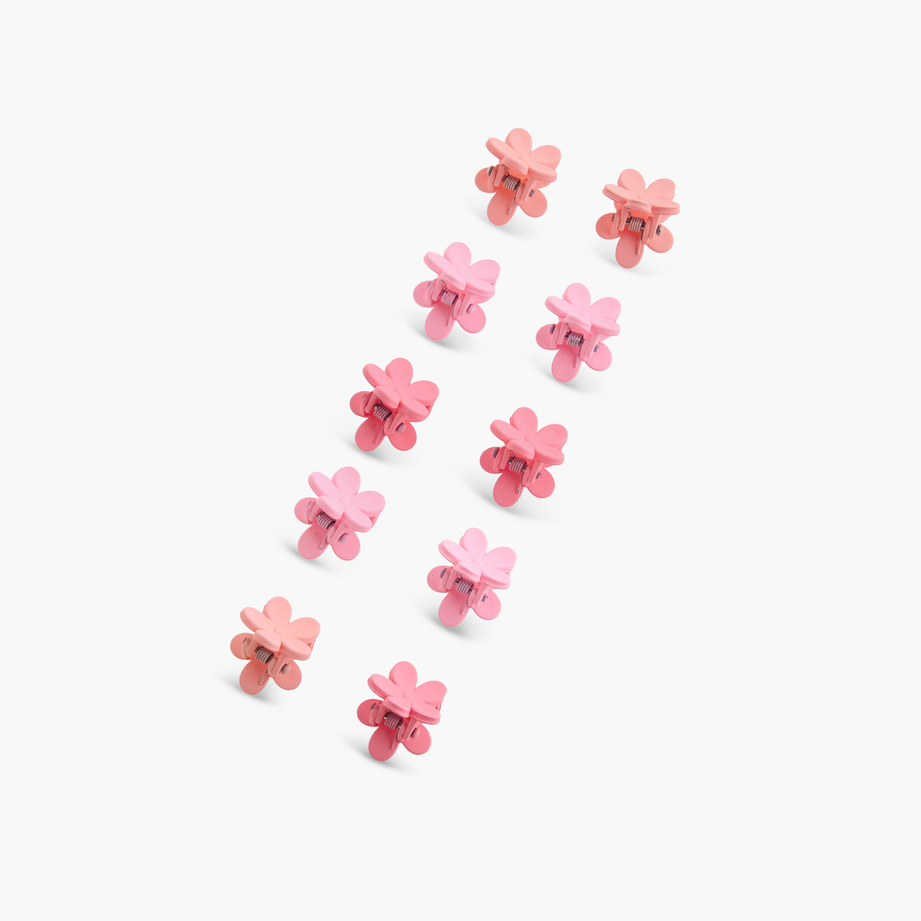 Pack of 10 Floral Hair Clamp-women-hairaccessories-clamps-image-7