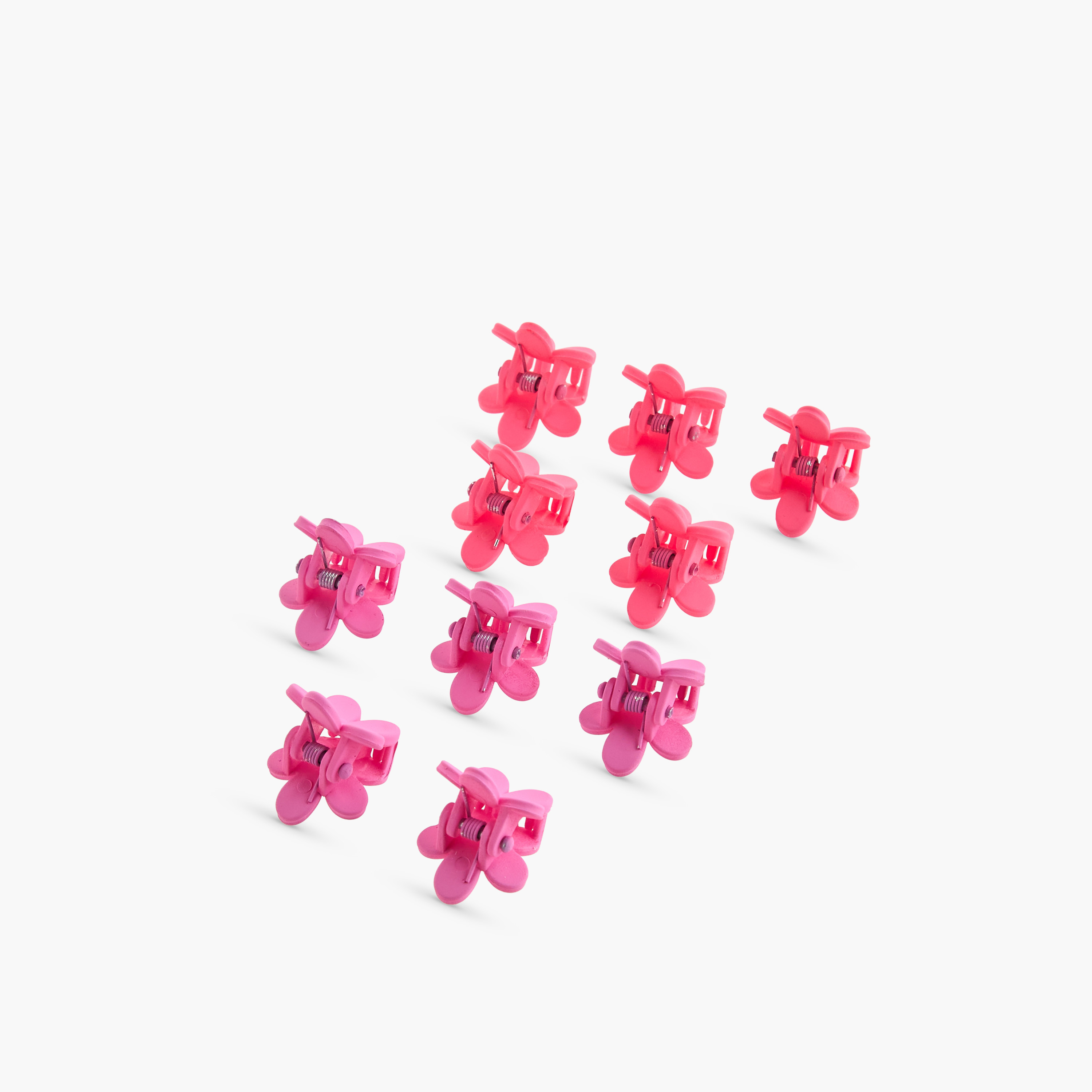 Pack of 10 Floral Shape Hair Clamp-women-hairaccessories-clamps-image-6