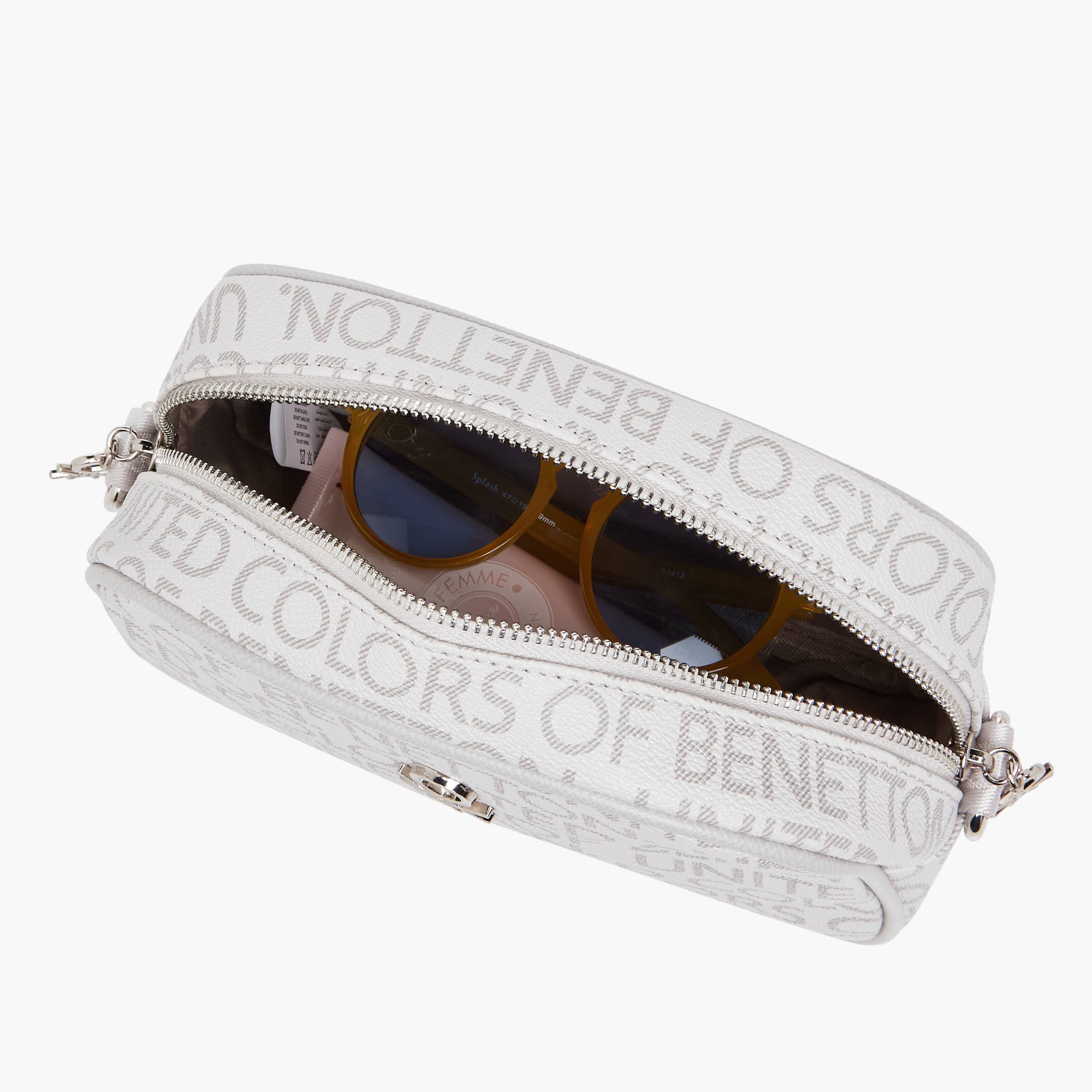 UCB Logo Print Crossbody Bag with Adjustable Strap-women-bagsandwallets-handbags-image-8