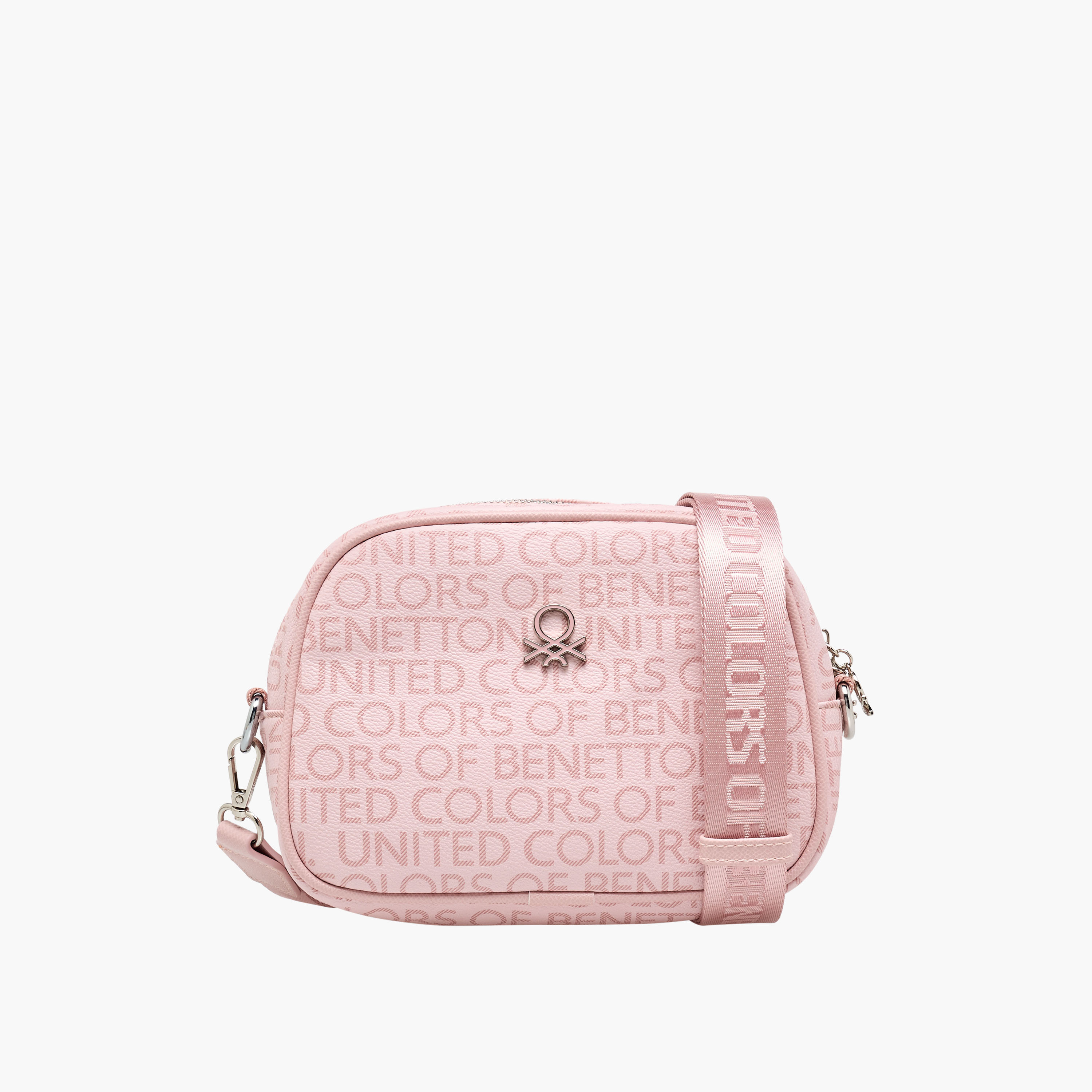 UCB Monogram Print Crossbody Bag with Detachable Strap-women-bagsandwallets-handbags-image-1
