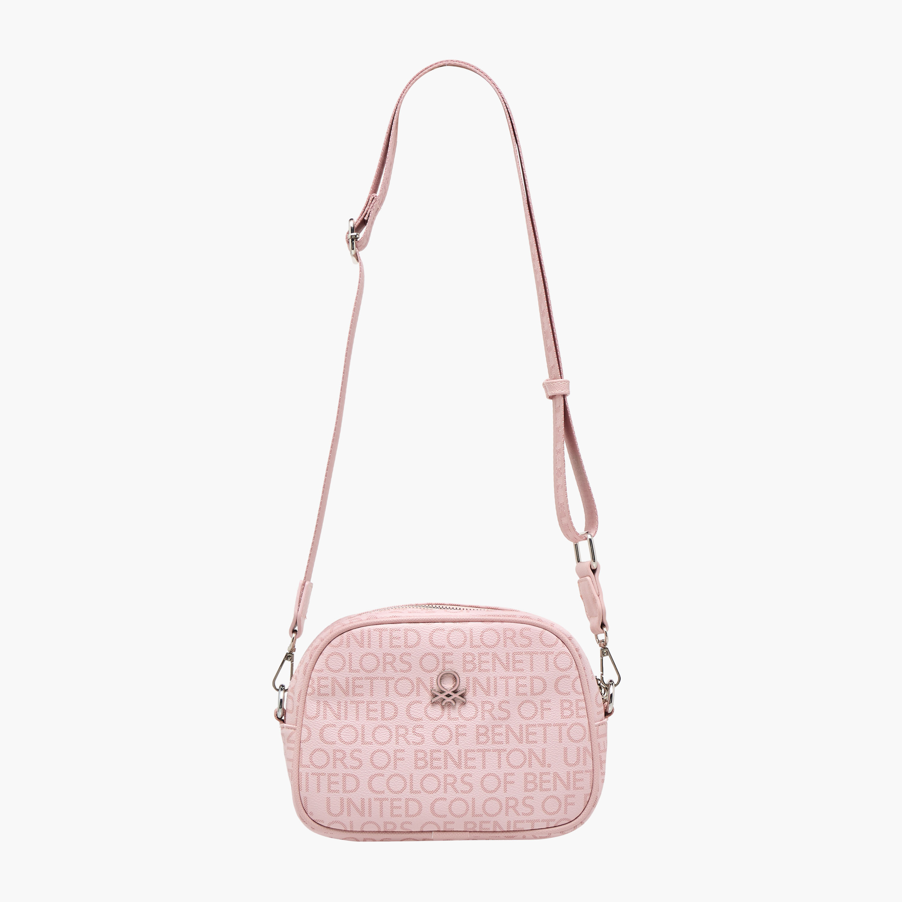UCB Monogram Print Crossbody Bag with Detachable Strap-women-bagsandwallets-handbags-image-2