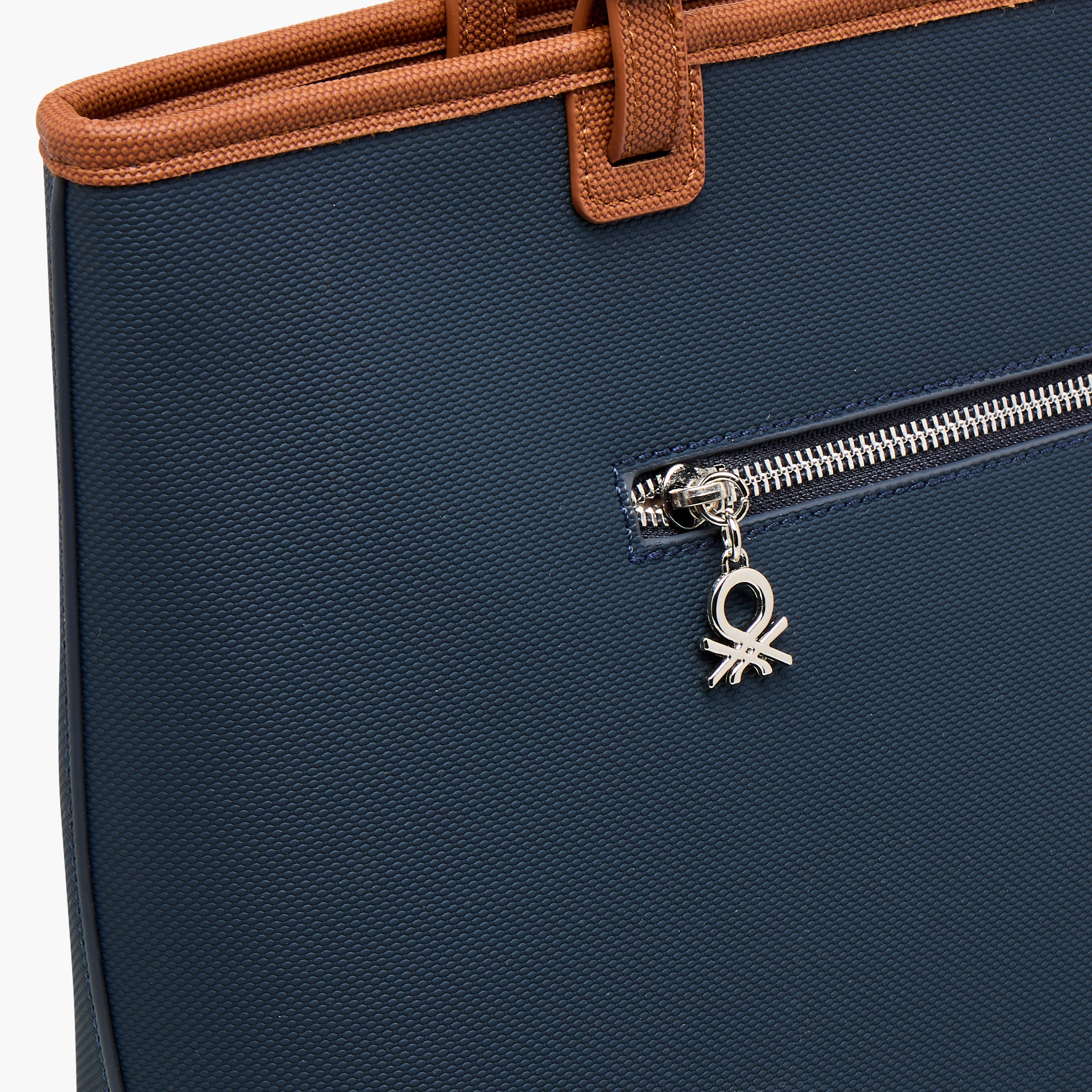 UCB Textured Logo Detail Tote Bag with Handles-women-bagsandwallets-handbags-image-6
