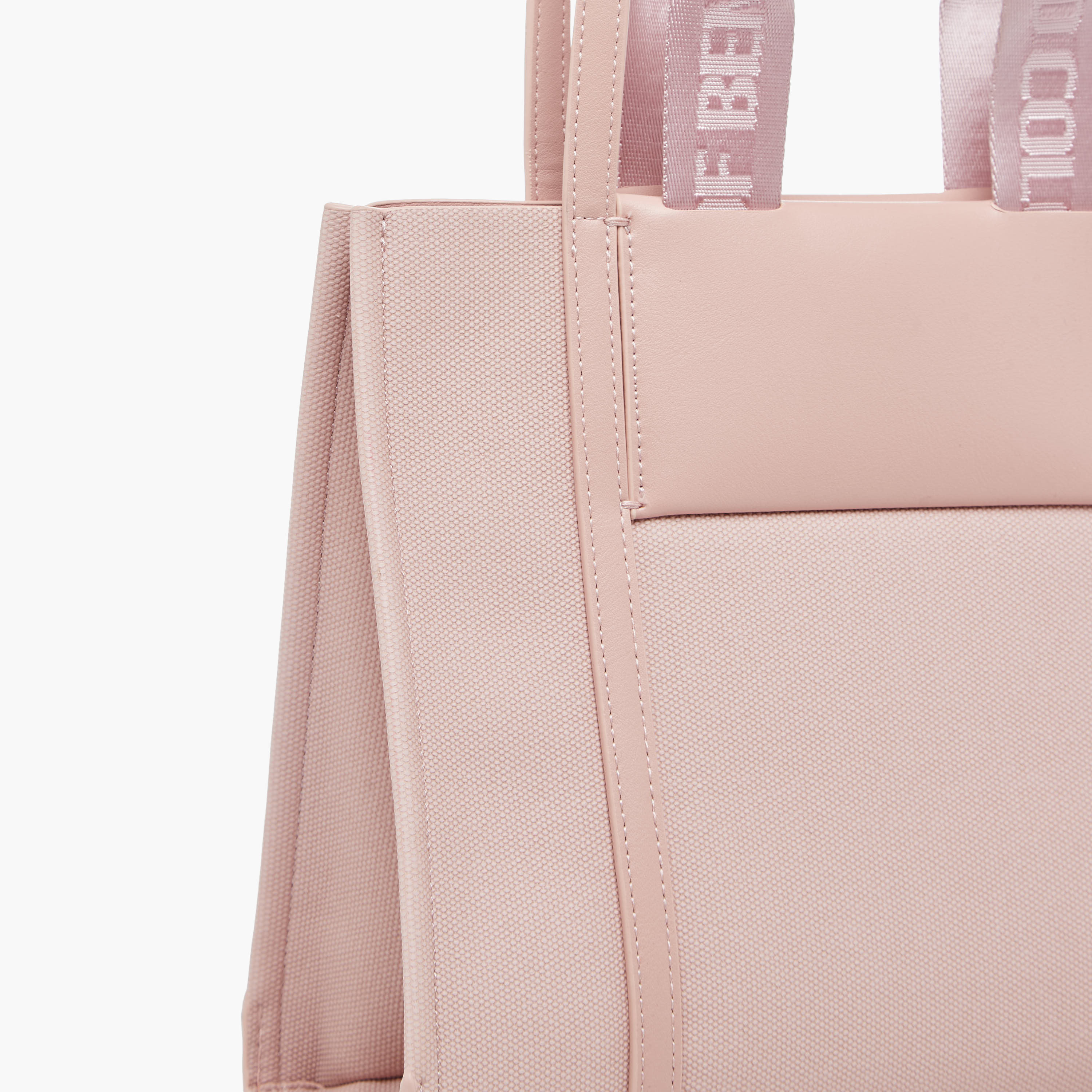 UCB Textured Tote Bag with Double Handle-women-bagsandwallets-handbags-image-6