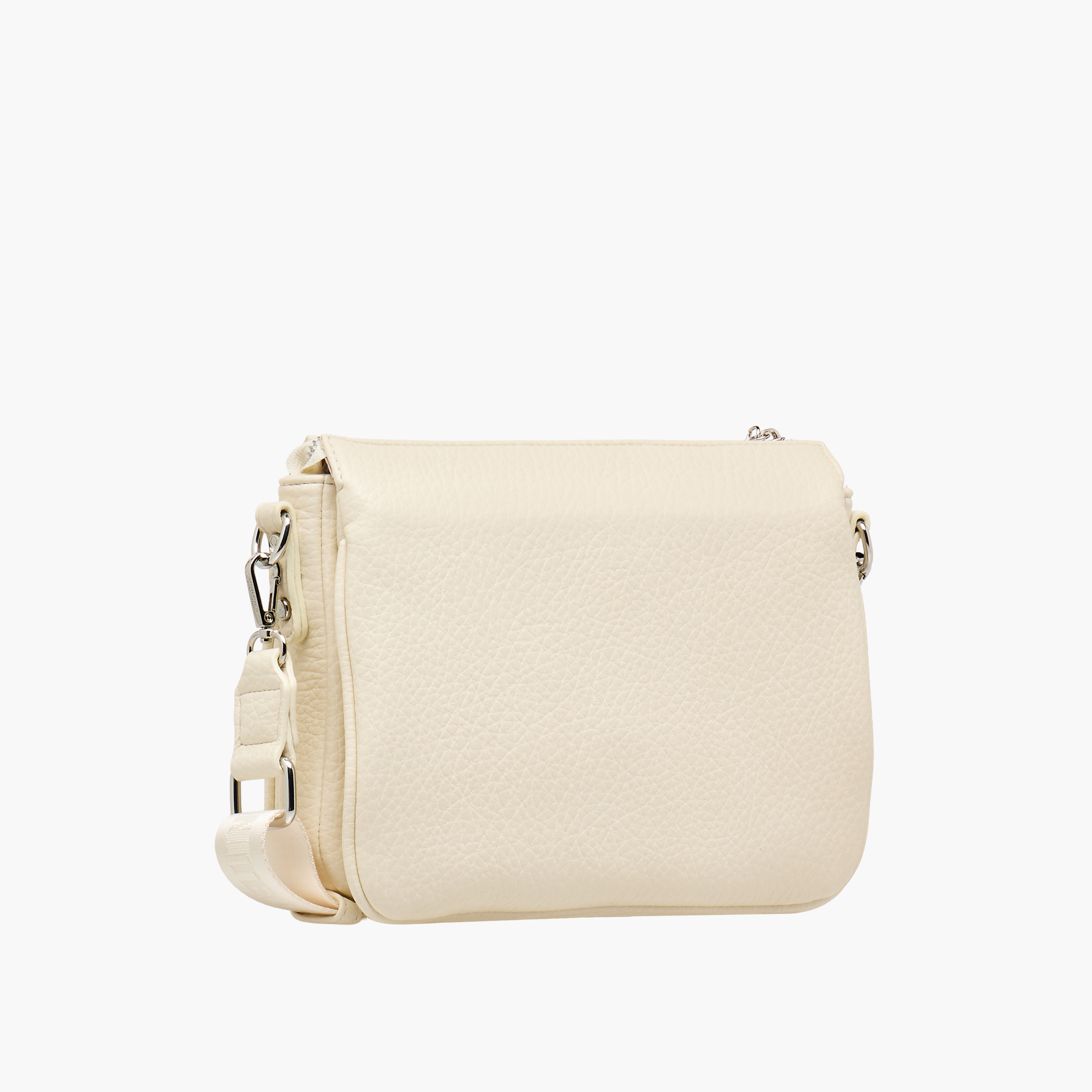 UCB Textured Crossbody Bag with Adjustable Strap-women-bagsandwallets-handbags-image-3
