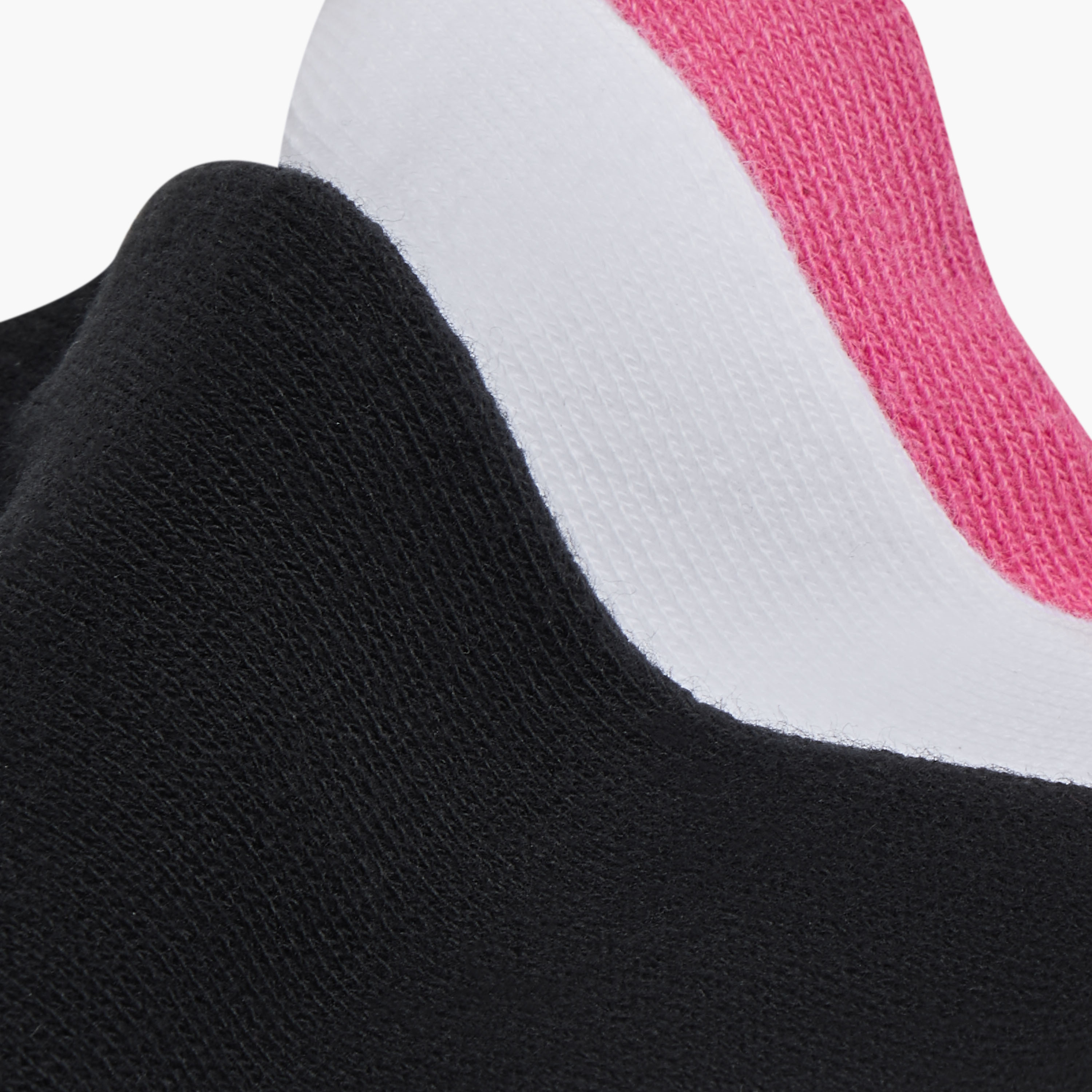 Skechers Logo Print Non Terry No Show Socks - Set of 3-girls-accessories-socks-image-4