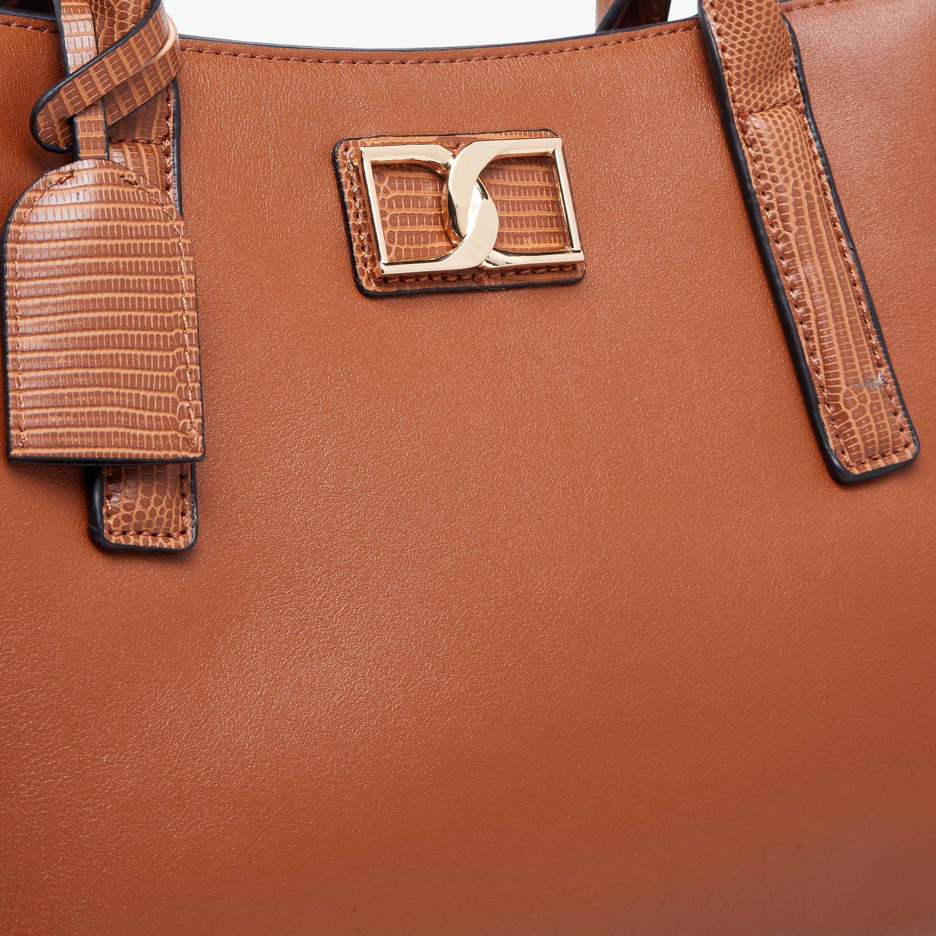 Sasha Textured Tote Bag with Detachable Strap-women-bagsandwallets-handbags-image-5