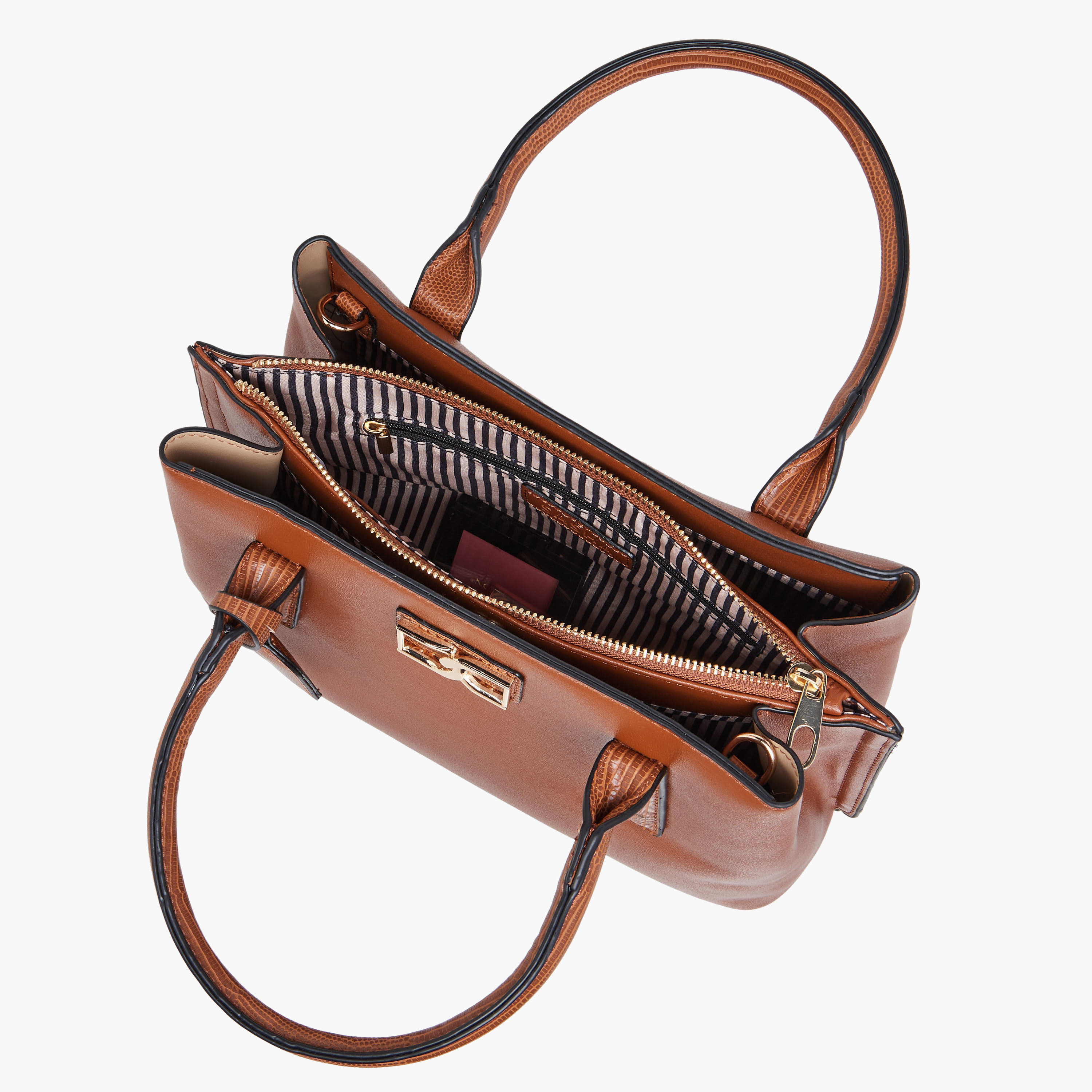 Sasha Textured Tote Bag with Detachable Strap-women-bagsandwallets-handbags-image-9