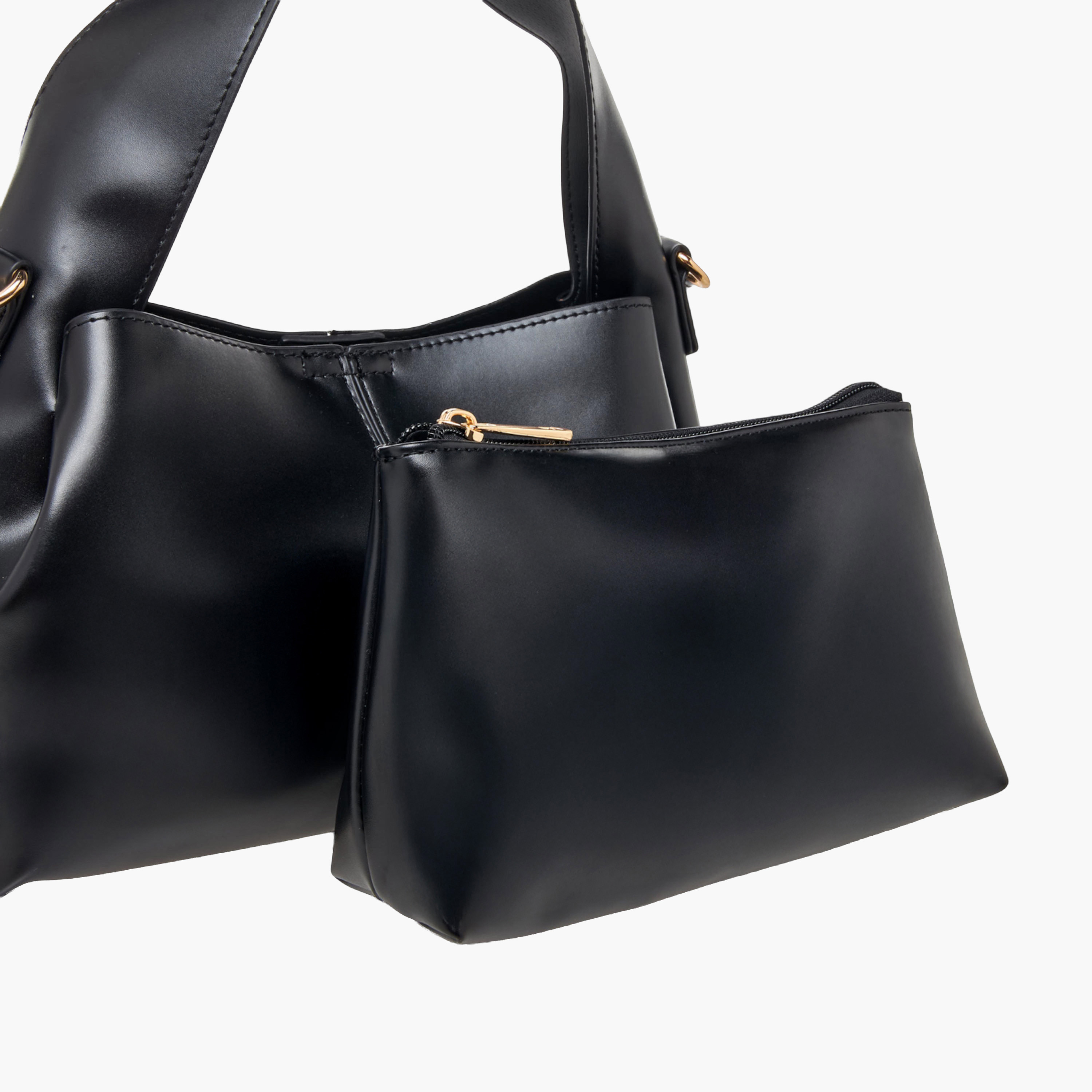 Sasha Solid Hobo Bag with Pouch-women-bagsandwallets-handbags-image-6
