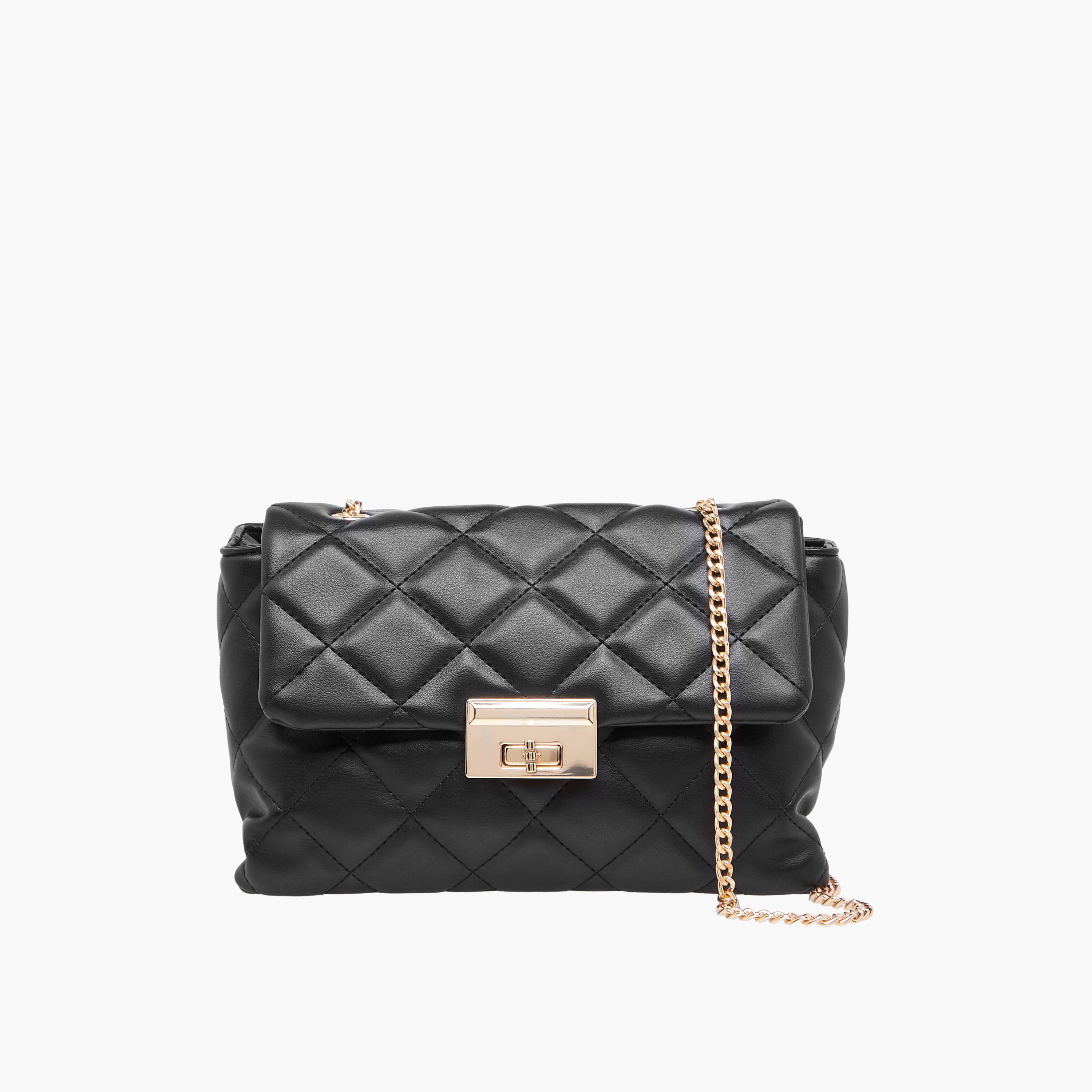 شنطة كروس بودي مبطنة بحزام سلسلة سام من أدور-women-bagsandwallets-handbags-image-1