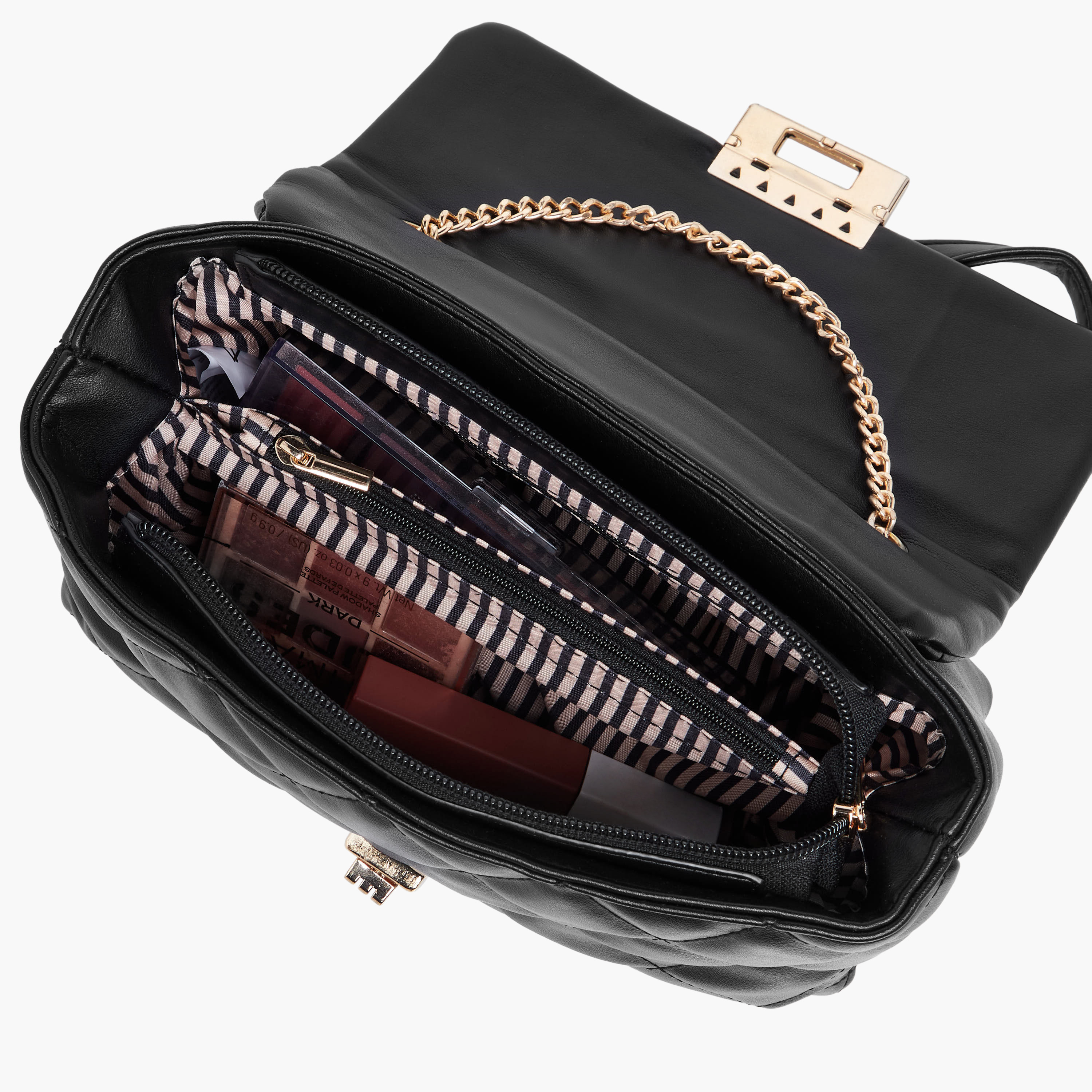 شنطة كروس بودي مبطنة بحزام سلسلة سام من أدور-women-bagsandwallets-handbags-image-8