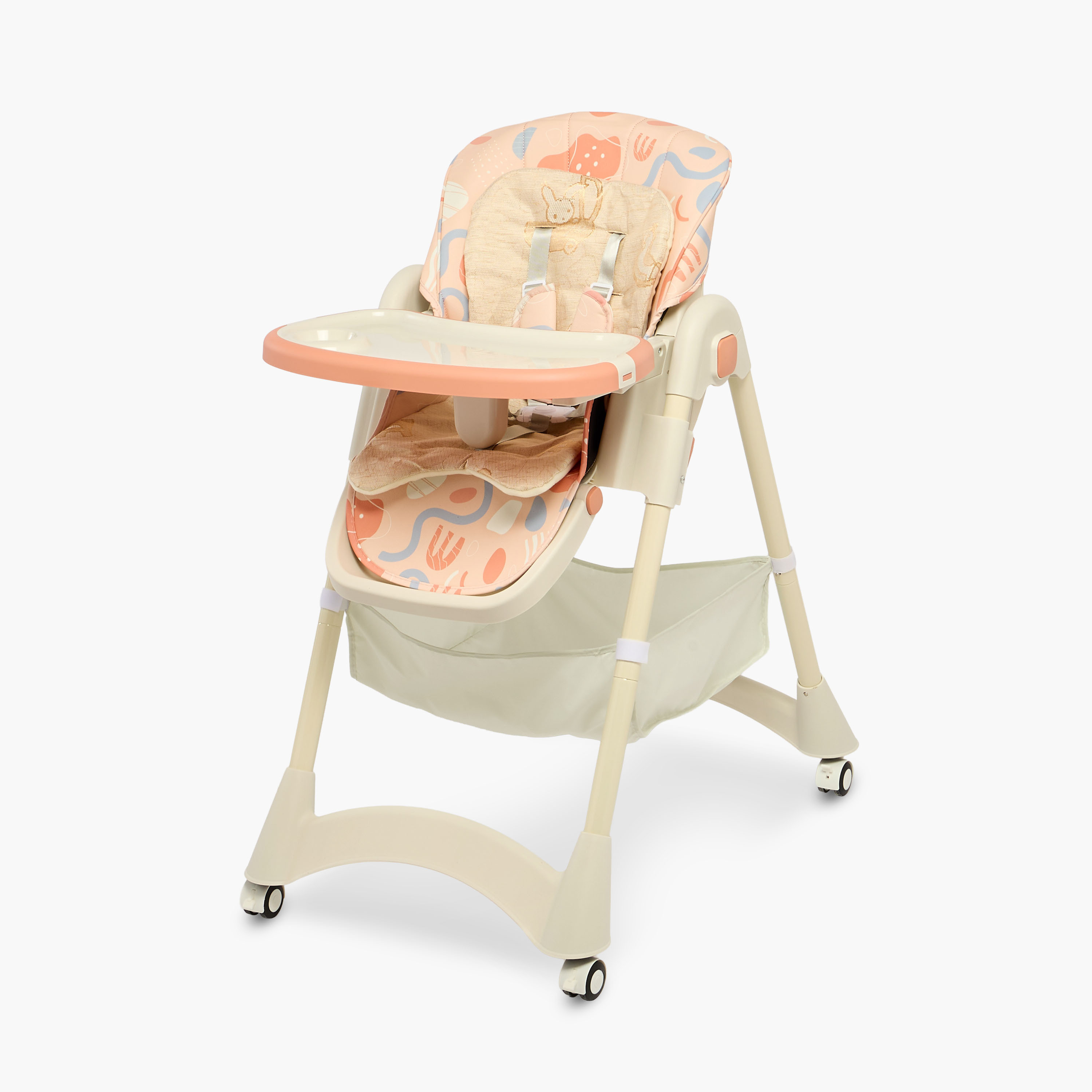 Juniors Bridger High Chair with Wheels-baby-feeding-highchairsandboosters-image-1