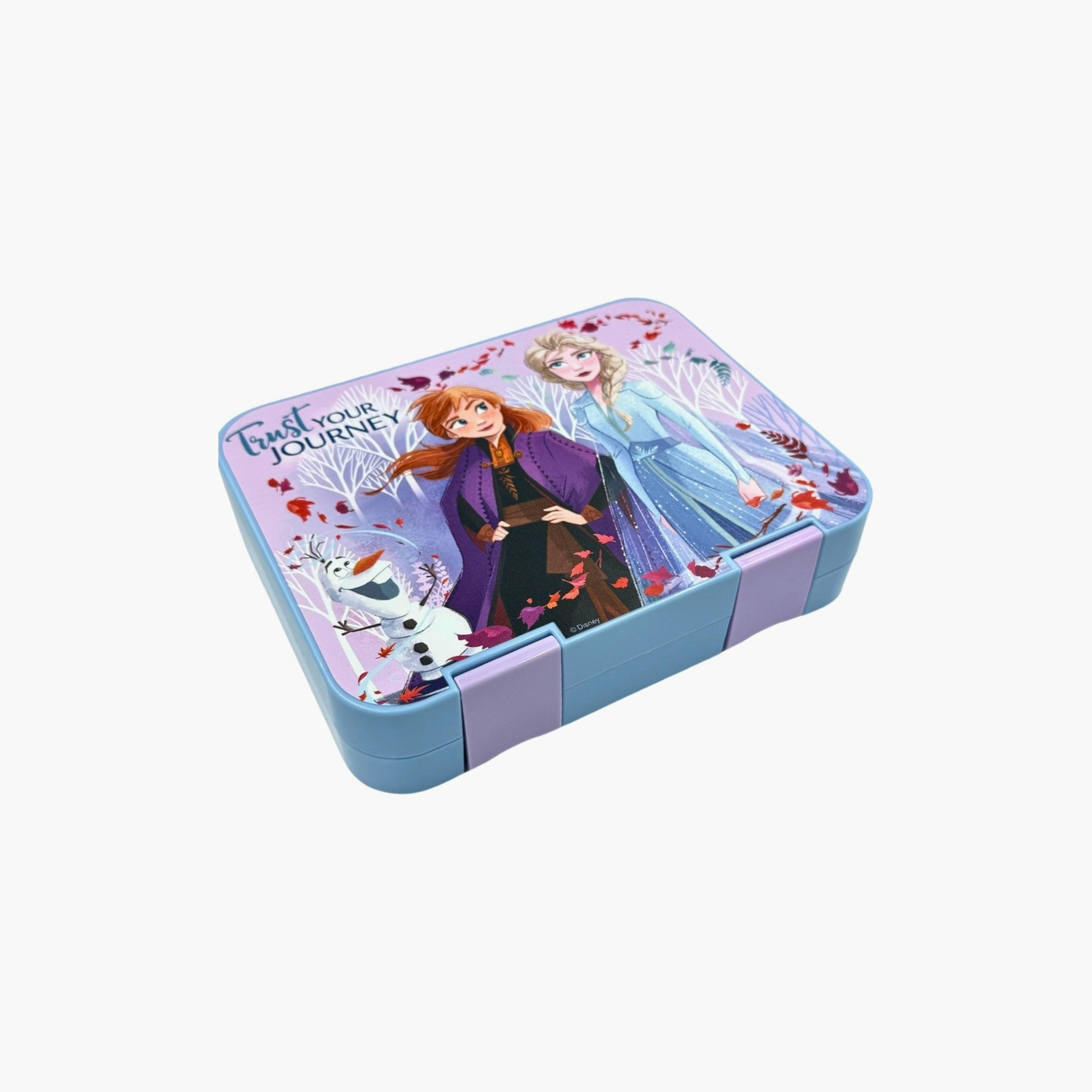 Disney Elsa & Anna Double Button Lock Tritan Lunch Box - Multicolour-school-lunchessentials-lunchboxes-image-3