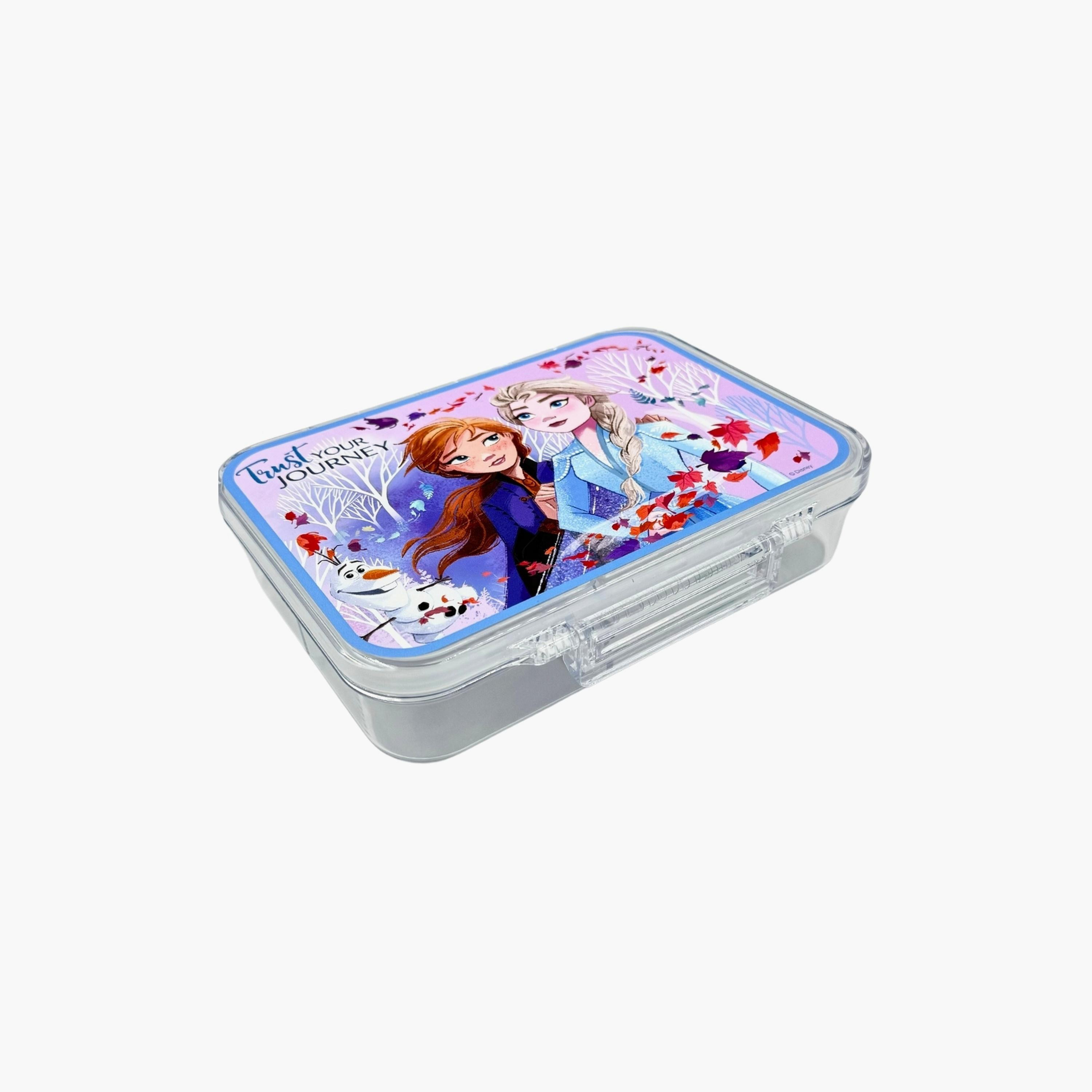 Disney Elsa & Anna Transparent Lunch Box-school-lunchessentials-lunchboxes-image-3