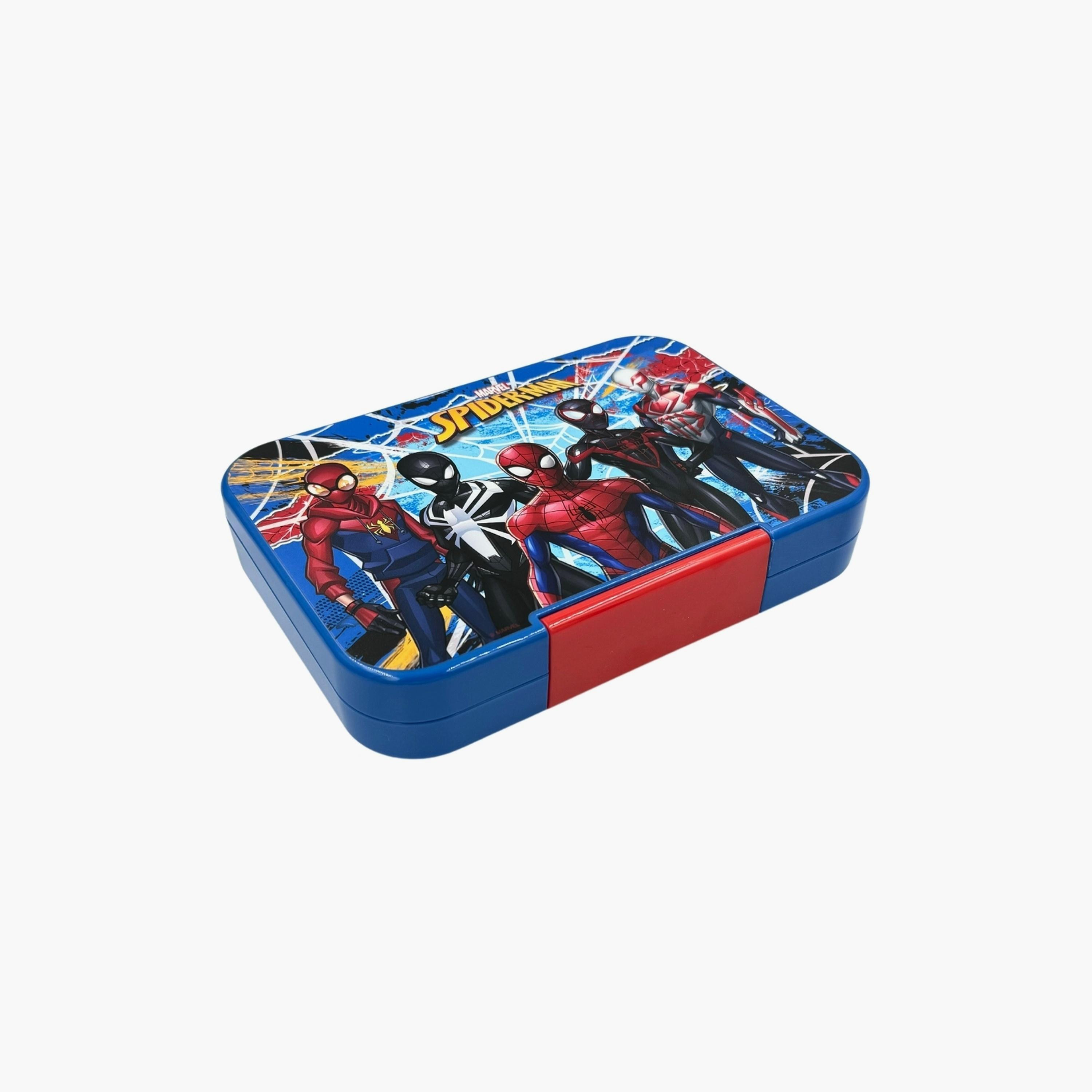 Marvel Spider-Man Single Button Lock Tritan Lunch Box-school-lunchessentials-lunchboxes-image-3