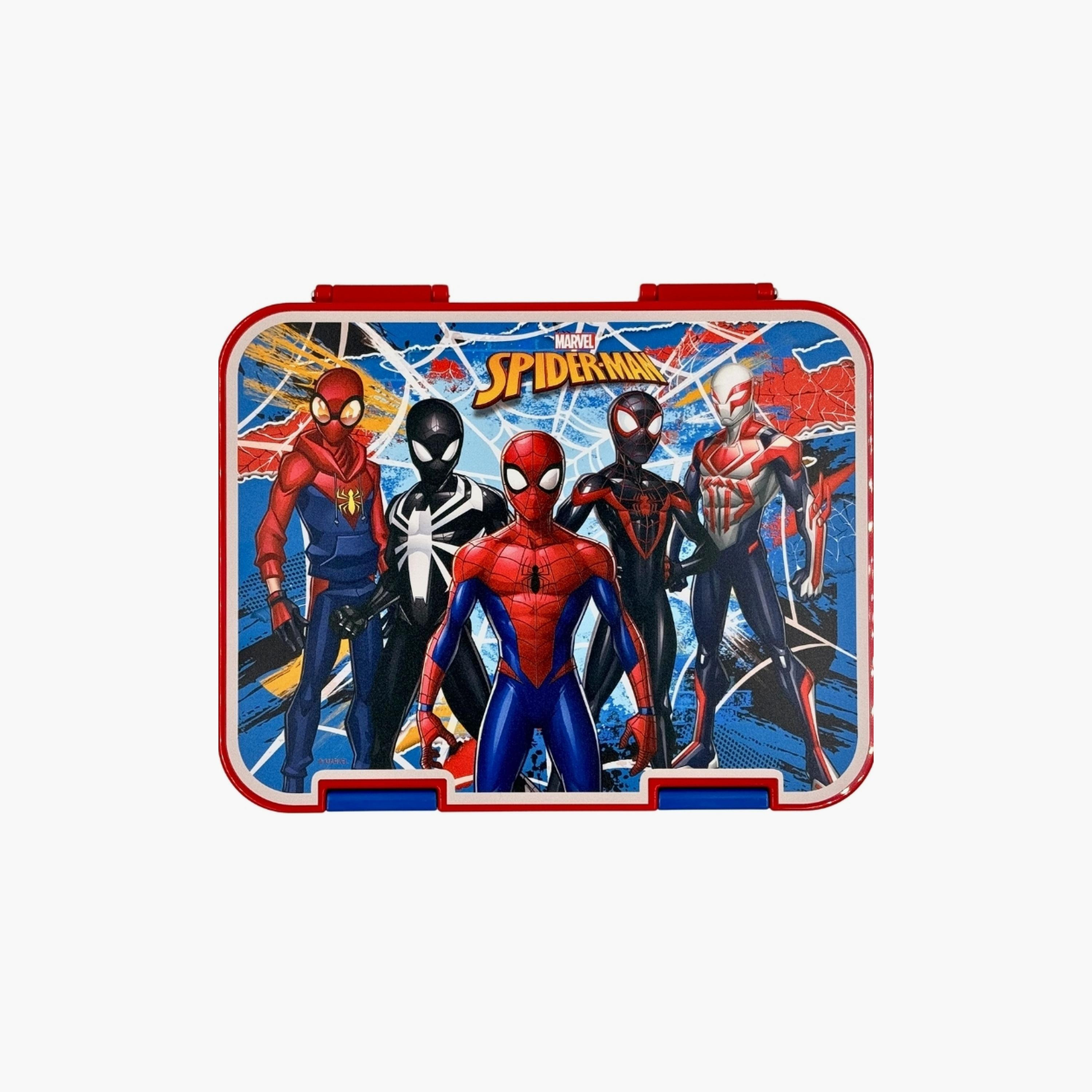 Marvel Spider-Man Double Buckle Lock Tritan Lunch Box-school-lunchessentials-lunchboxes-image-1