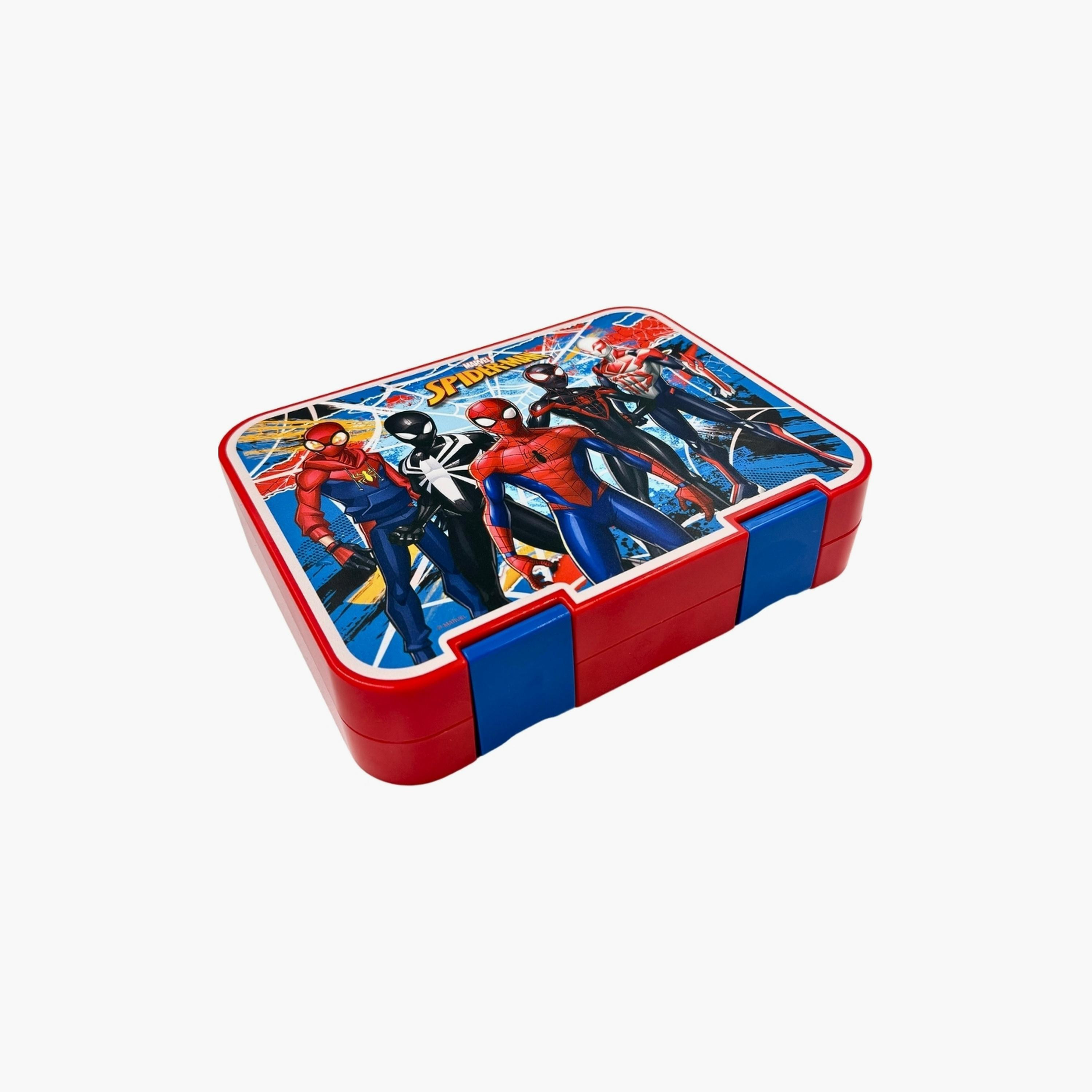Marvel Spider-Man Double Buckle Lock Tritan Lunch Box-school-lunchessentials-lunchboxes-image-3