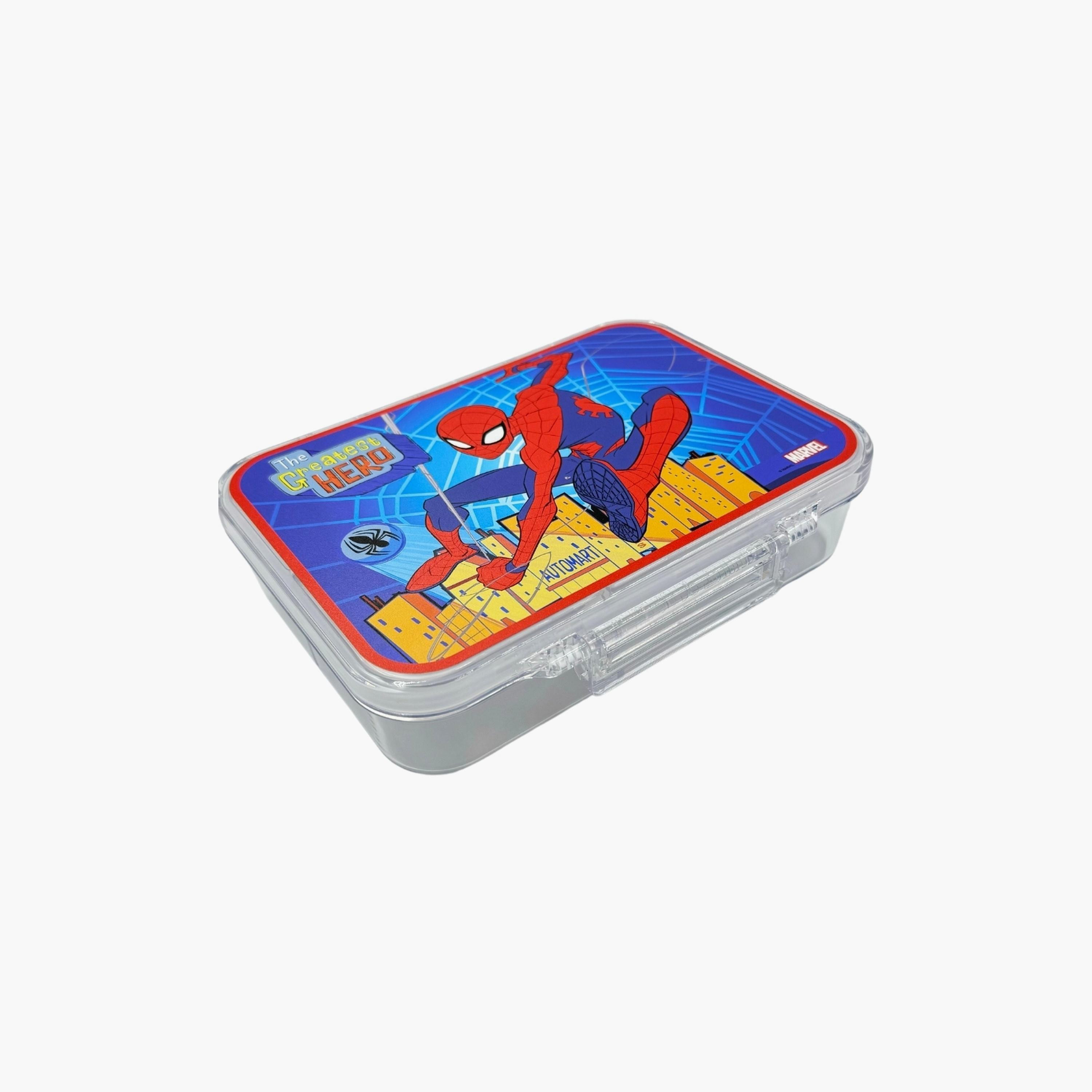 صندوق غداء تريتان شفاف من مارفل سبايدرمان-school-lunchessentials-lunchboxes-image-3