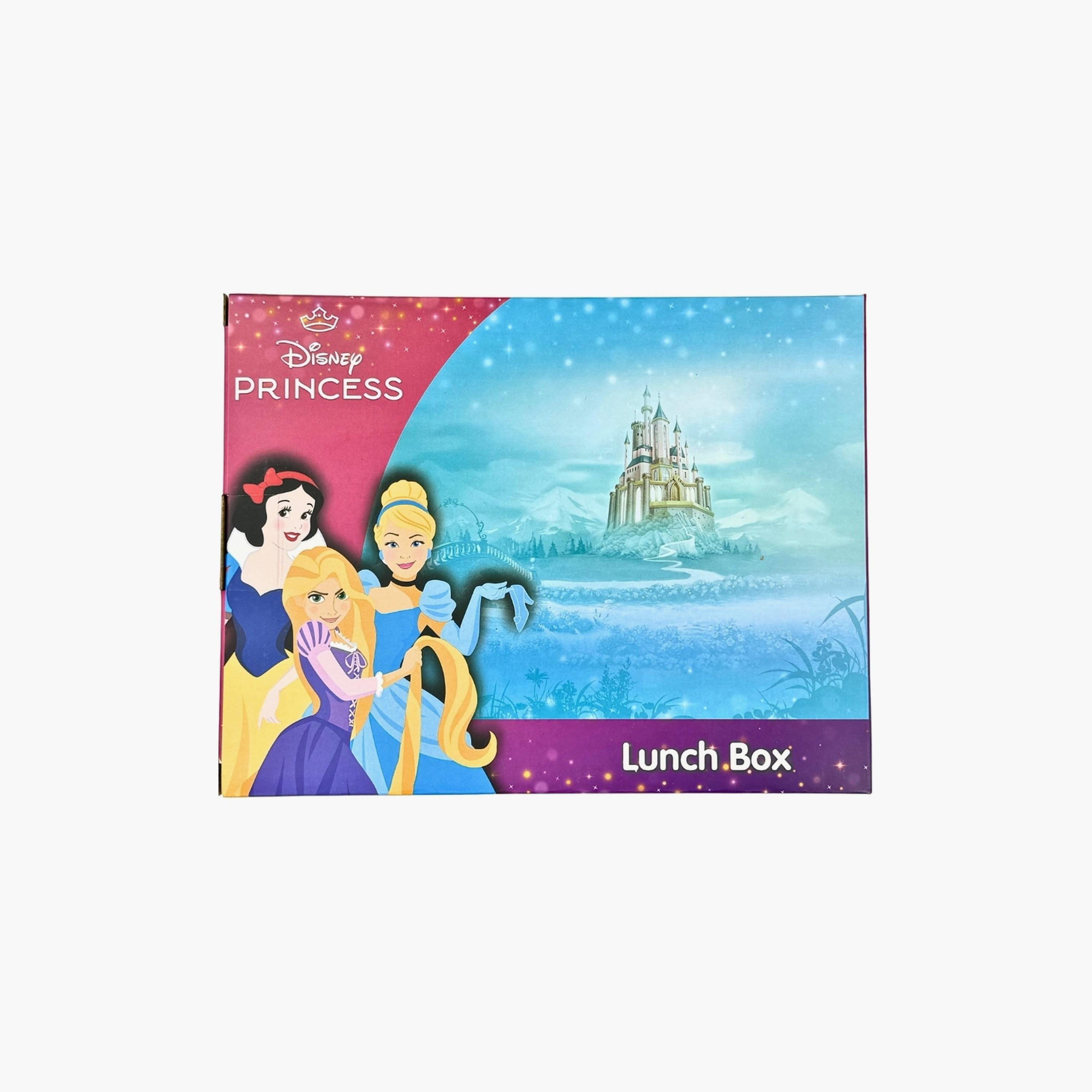صندوق غداء أميرات ديزني مع كوب صلصة - أحمر-school-lunchessentials-lunchboxes-image-2