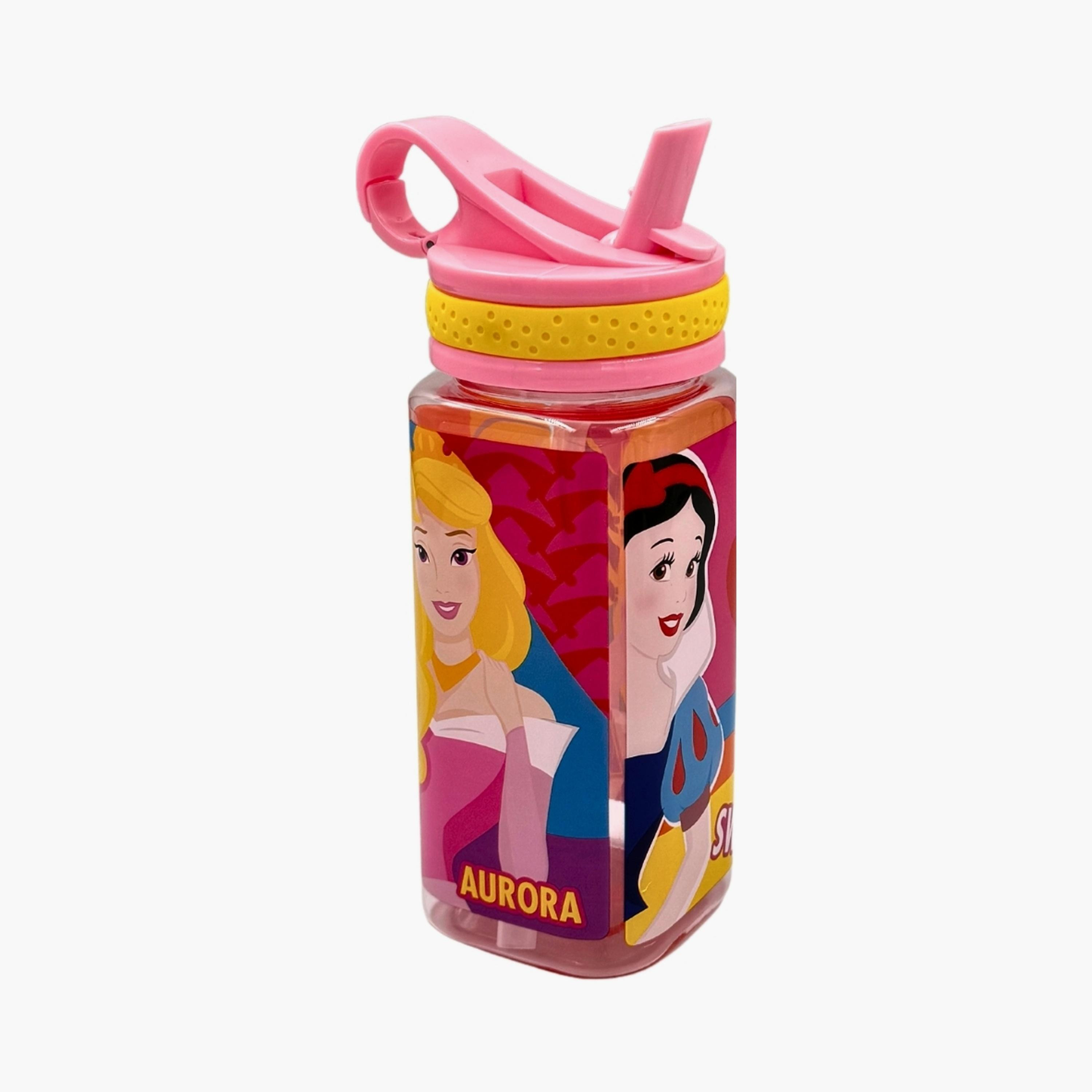 زجاجة مياه بماصة ديزني برينسيس - 480 مل-school-waterbottles-image-1
