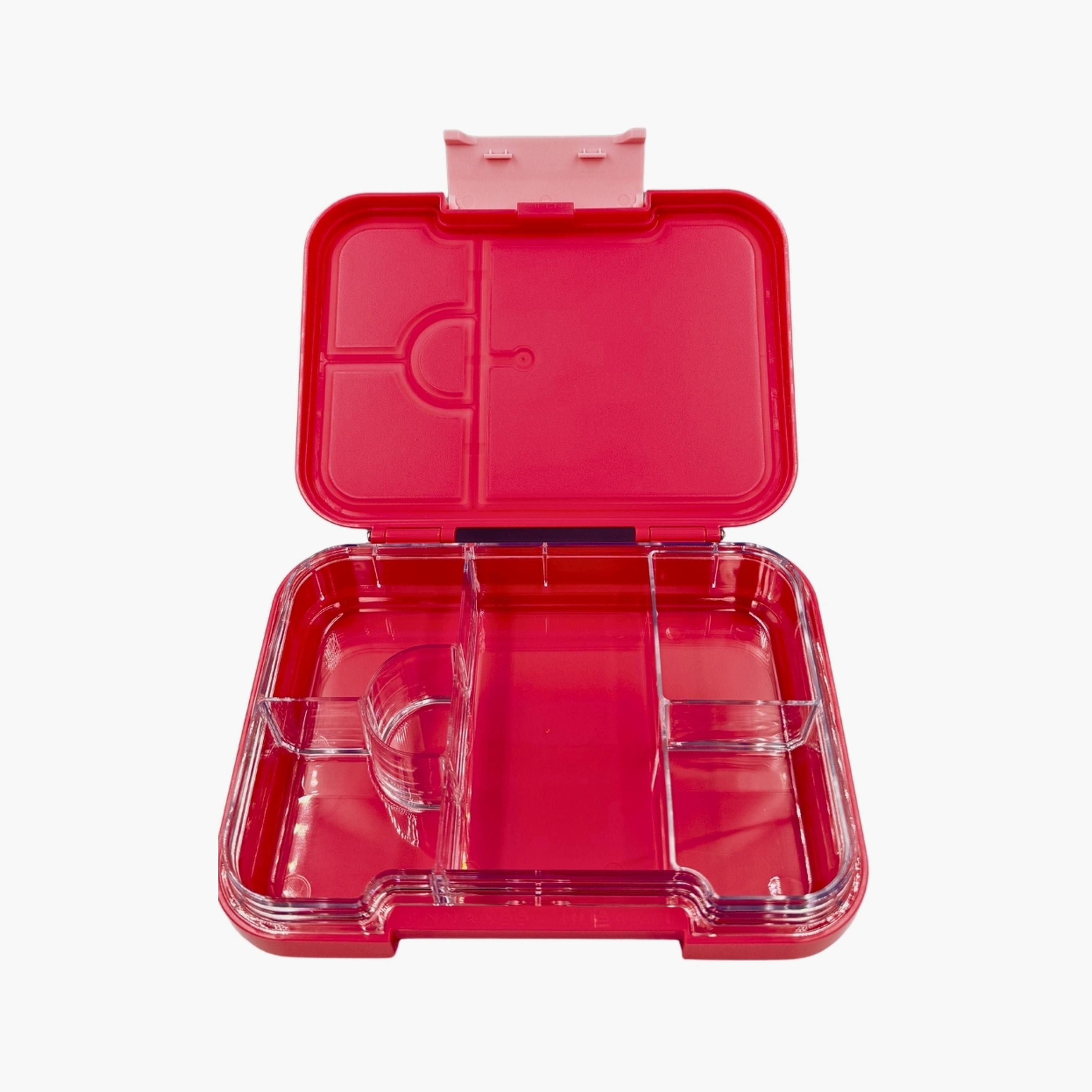 Disney Minnie Single Button Lock Tritan Lunch Box - Pink & Red-school-lunchessentials-lunchboxes-image-3