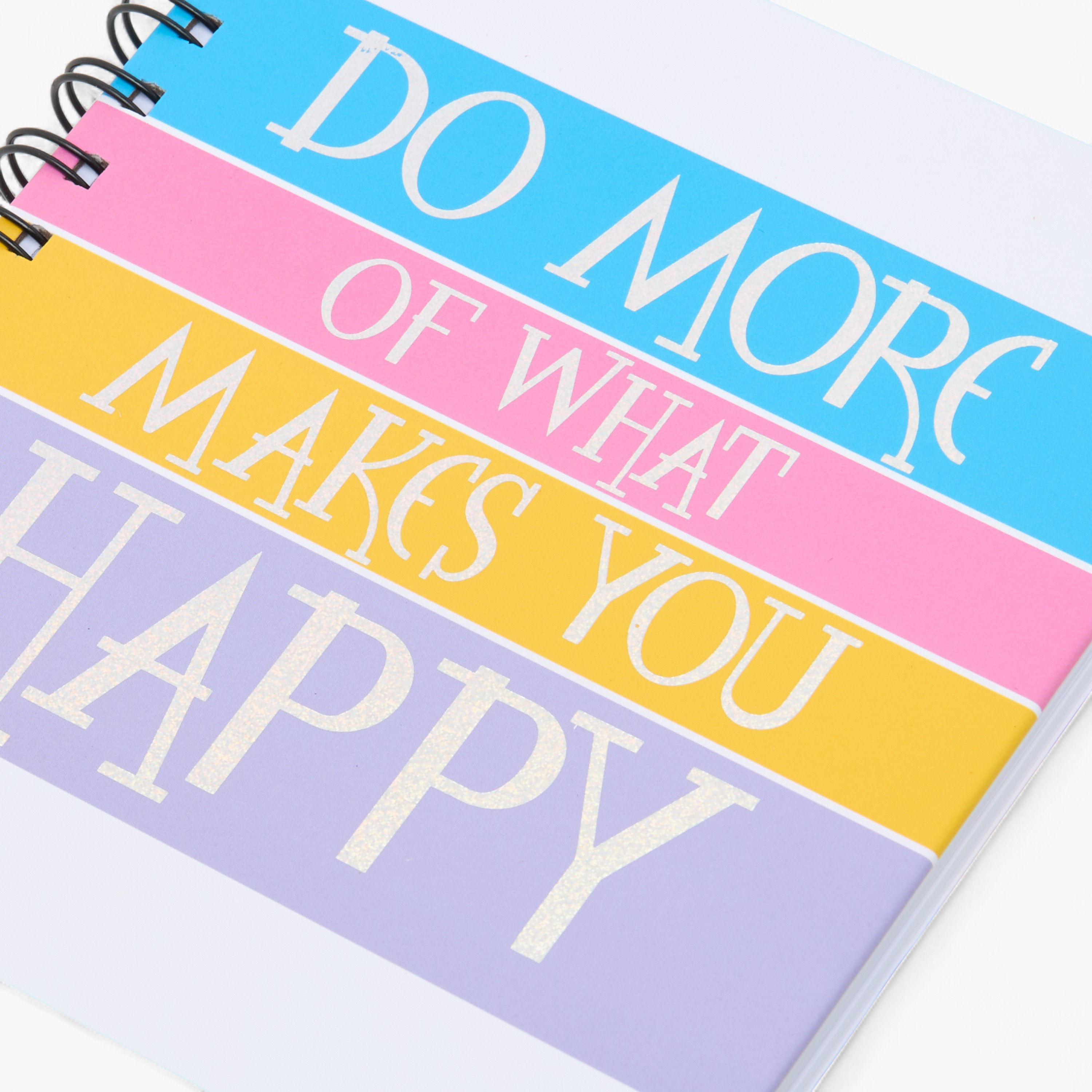 Slogan Print A5 Notebook with Spiral Binding - 80 Pages-school-stationery-notebooks-image-3