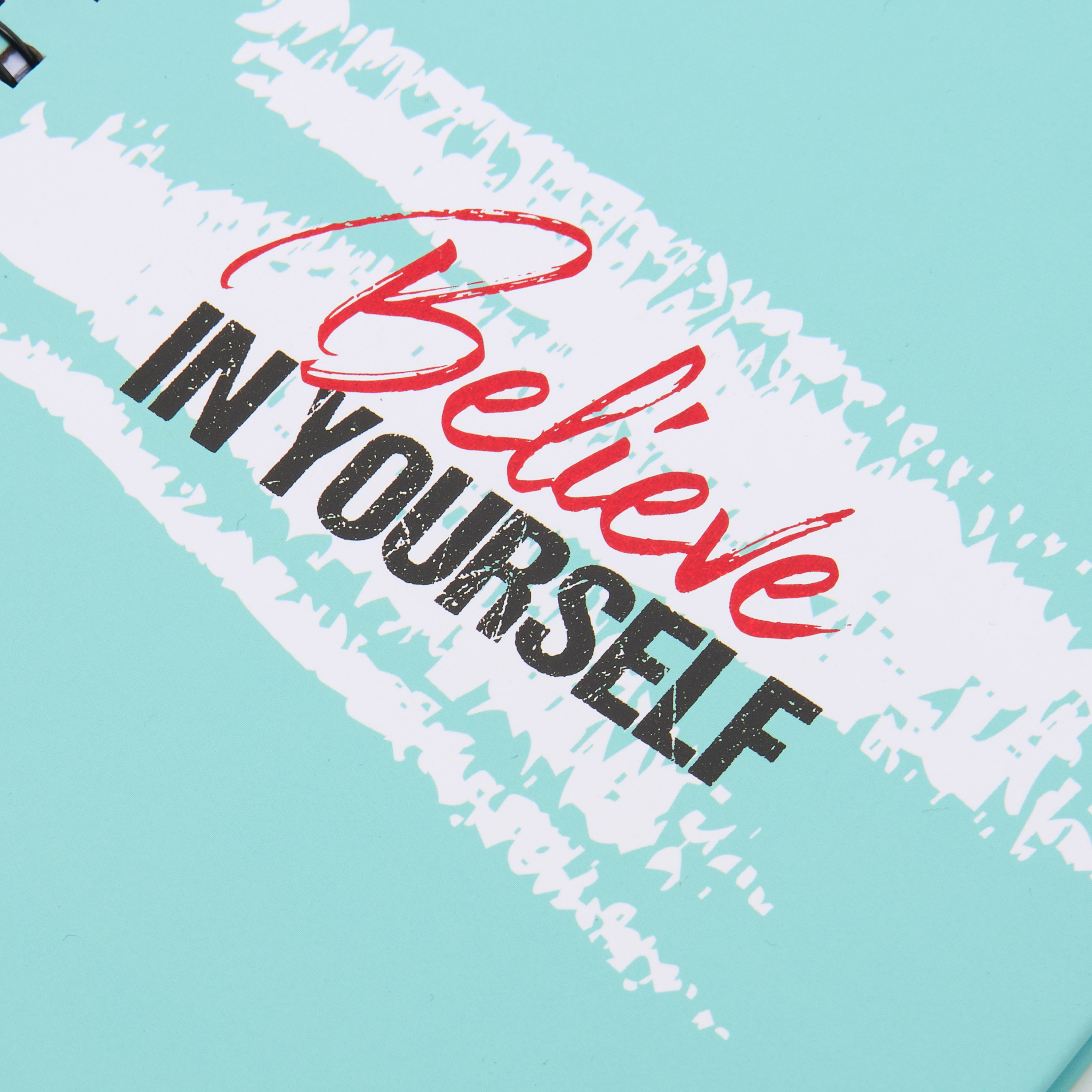Slogan Print A5 Notebook with Spiral Binding - 80 Pages-school-stationery-notebooks-image-3