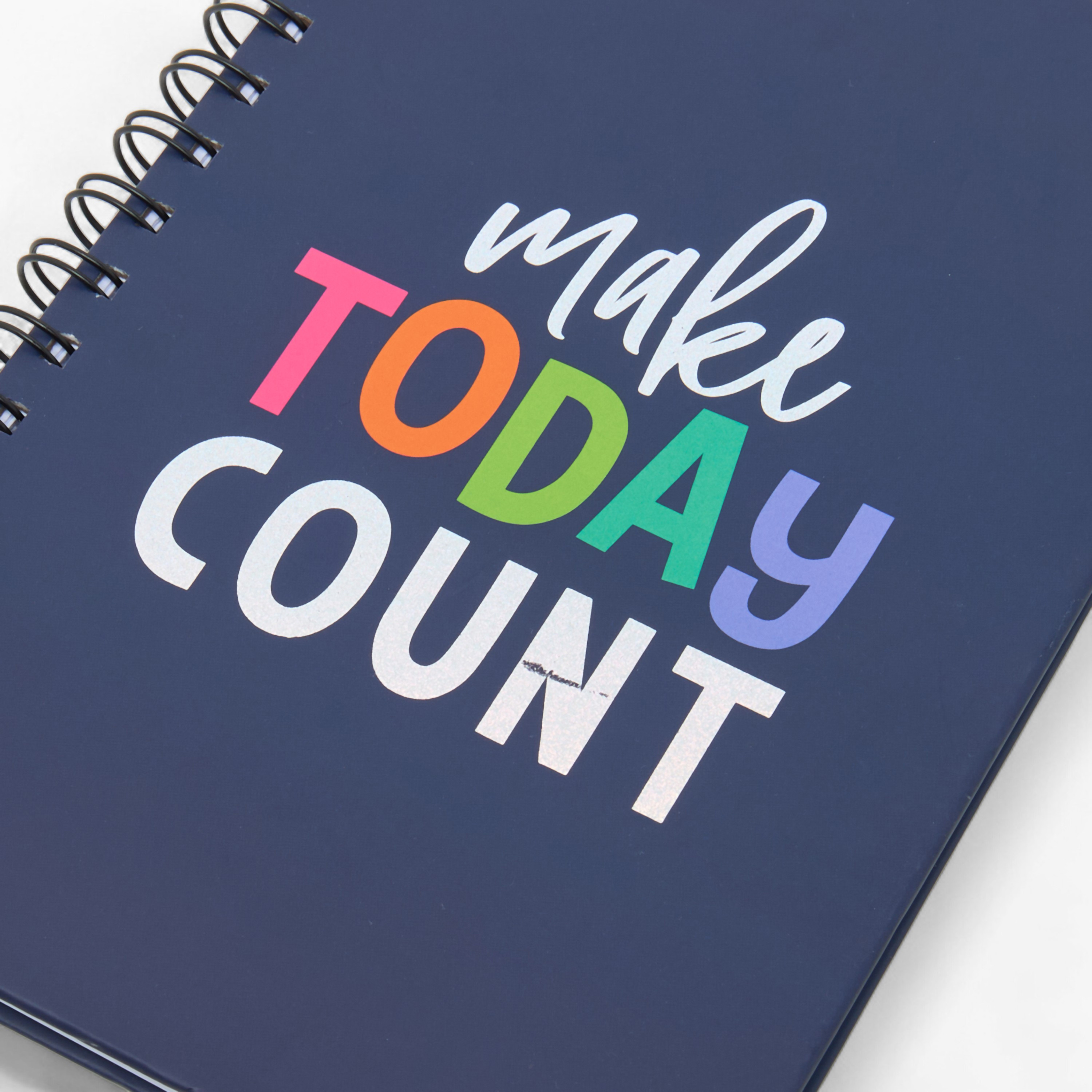 Slogan Print A5 Spiral Notebook - 80 Pages-school-stationery-notebooks-image-3
