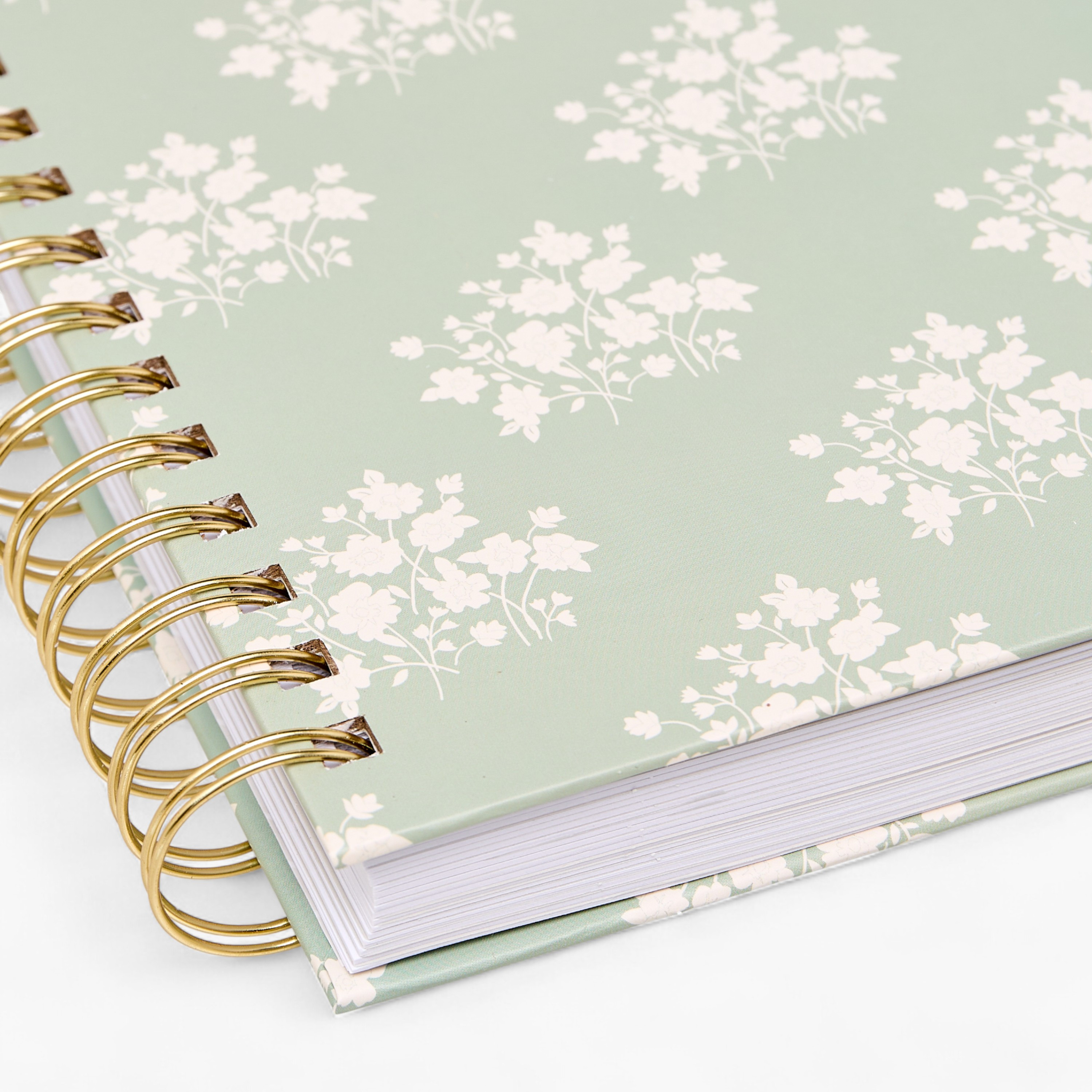 Floral Print Planner with Spiral Binding-school-stationery-notebooks-image-5