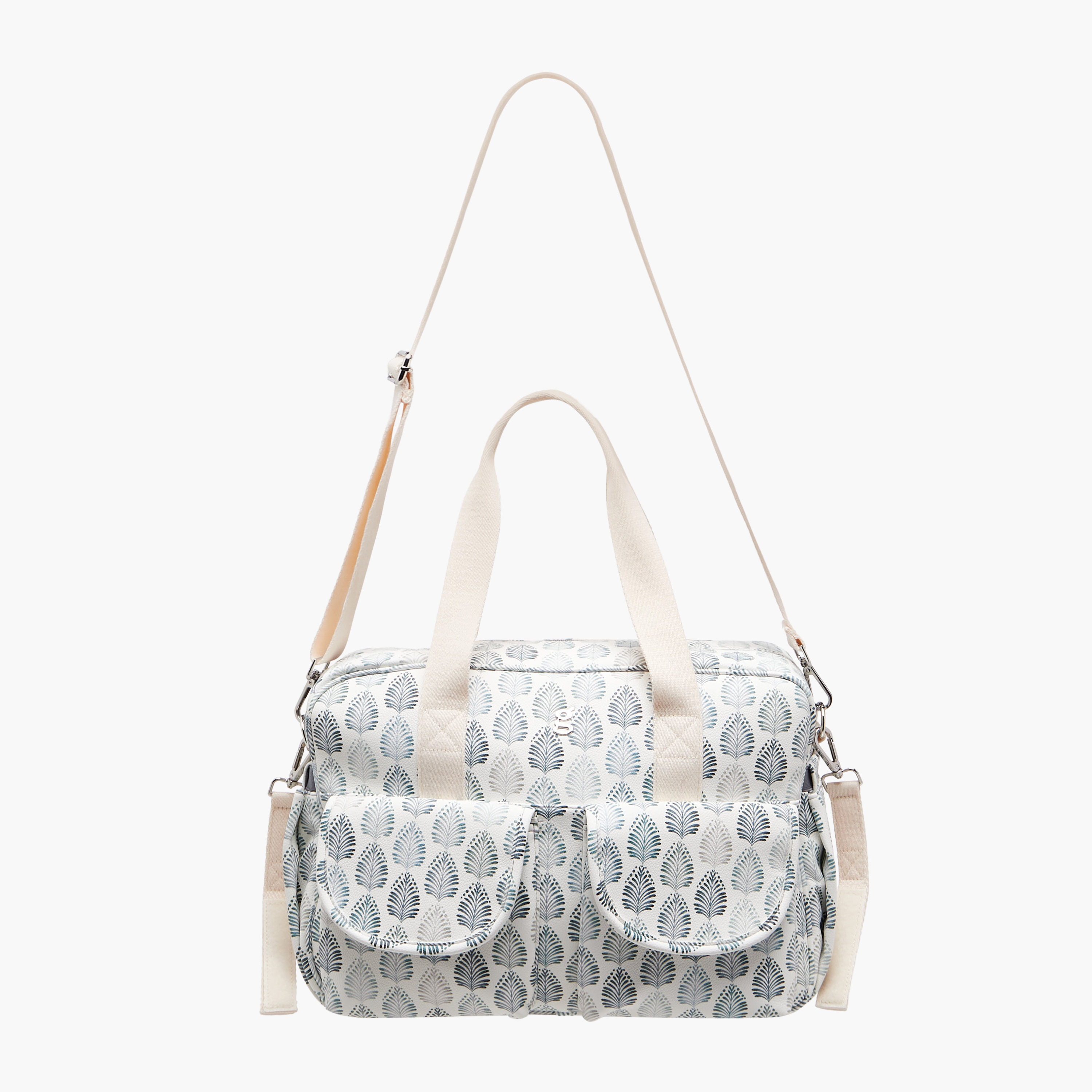 Giggles Printed Diaper Bag with Zip Closure-baby-diapering-diaperbags-image-4