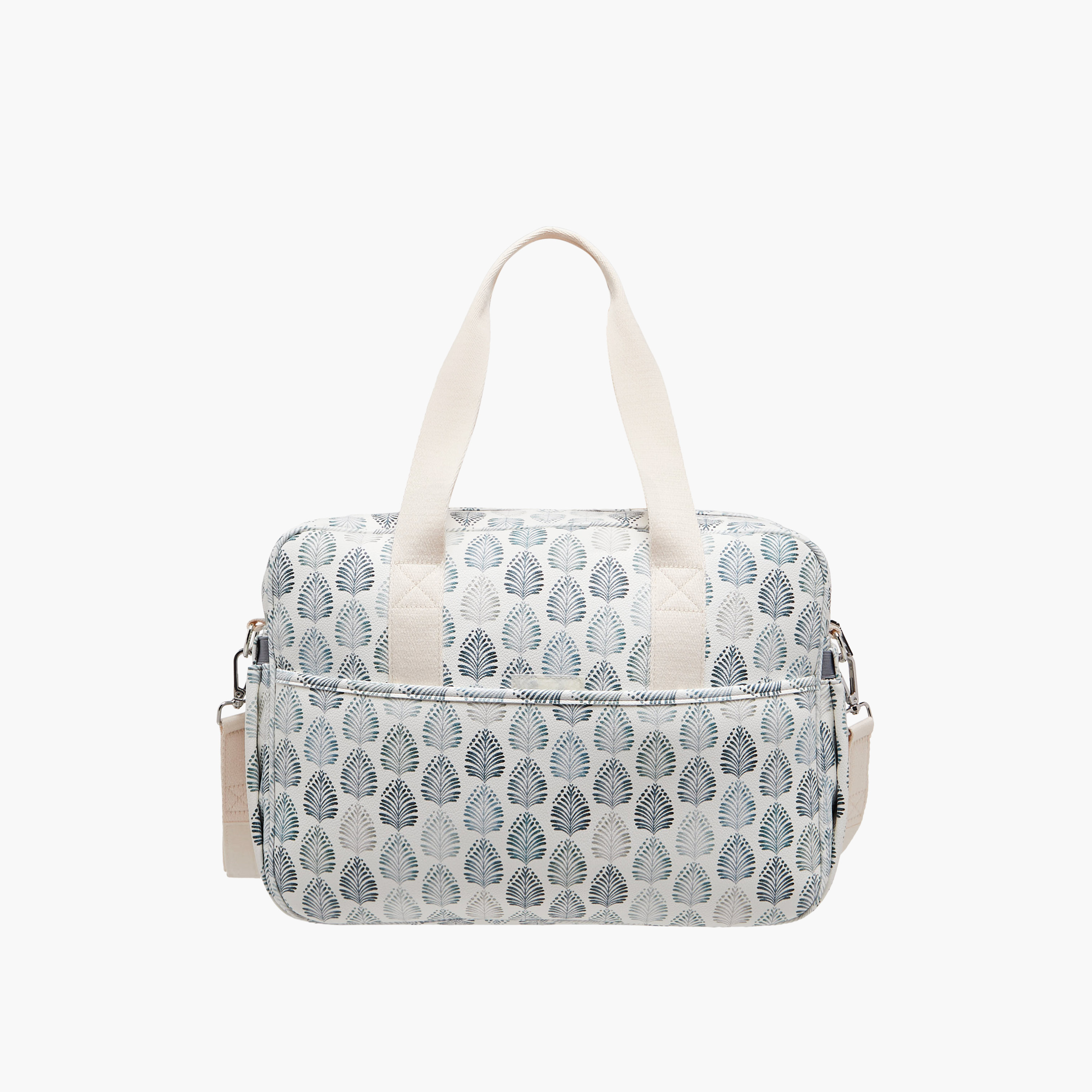 Giggles Printed Diaper Bag with Zip Closure-baby-diapering-diaperbags-image-6