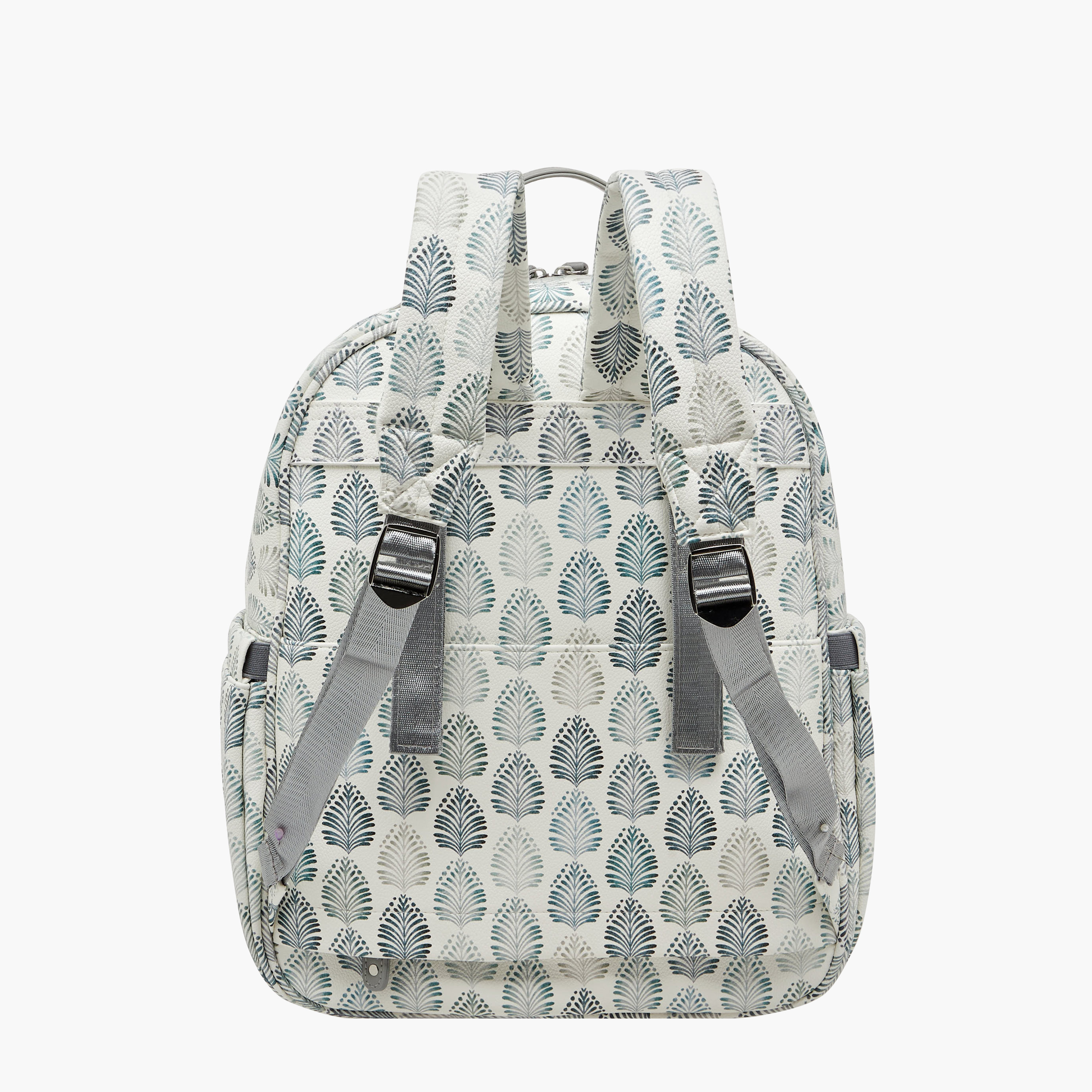 Giggles Ikkat Print Diaper Backpack with Changing Mat-baby-diapering-diaperbags-image-5