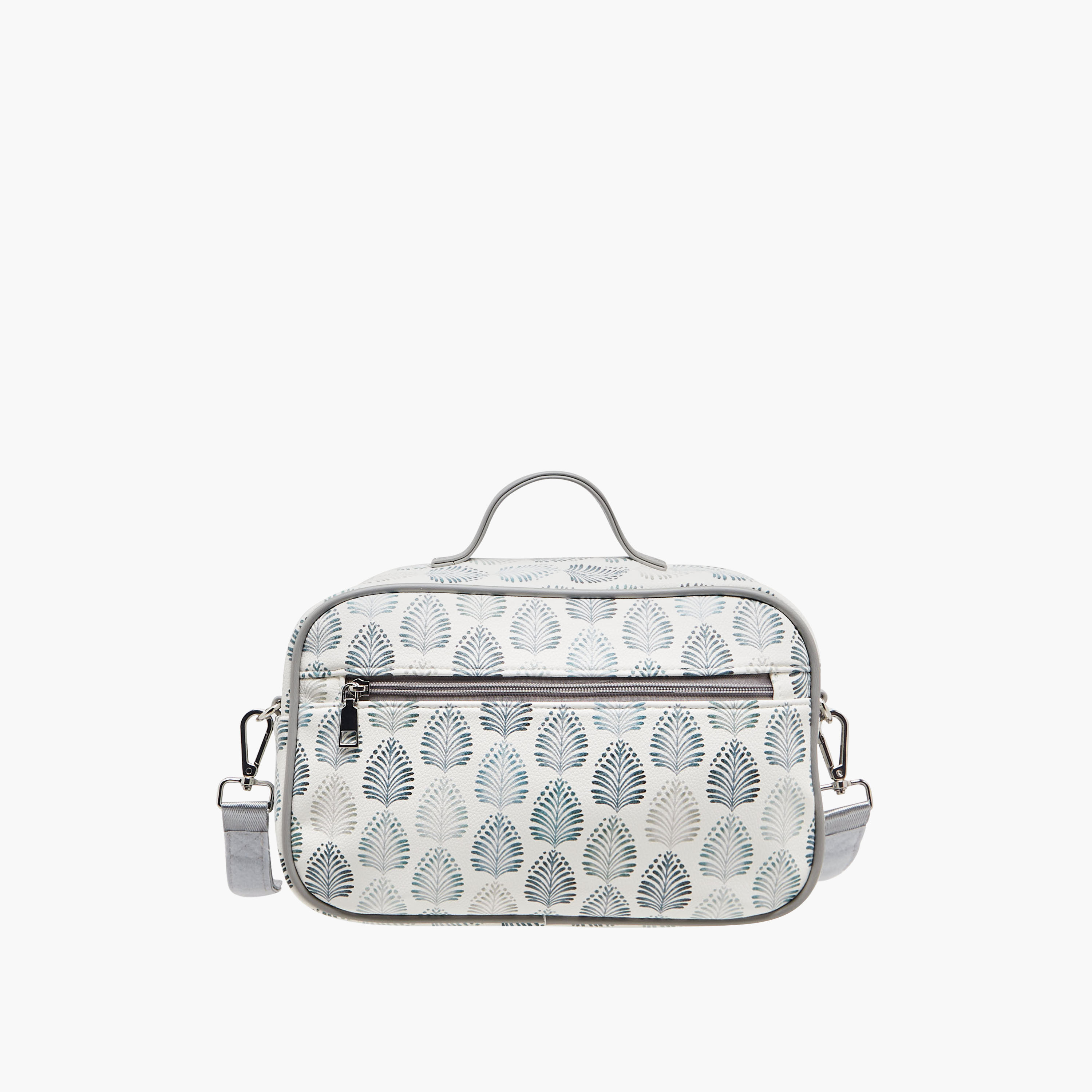 Giggles Printed Diaper Bag with Zip Closure-baby-diapering-diaperbags-image-3